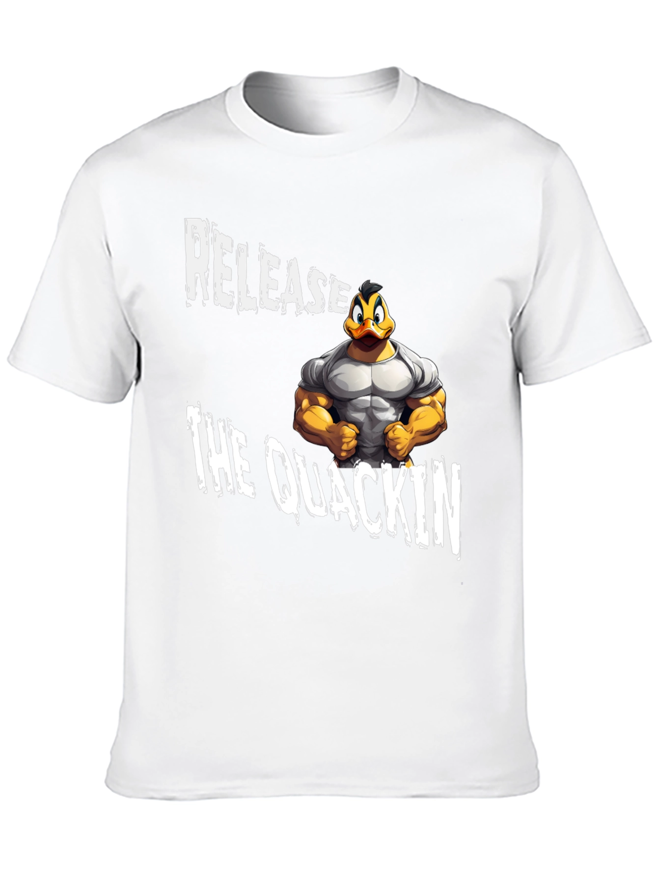 Release the Quackin Black Graphic T-Shirt
