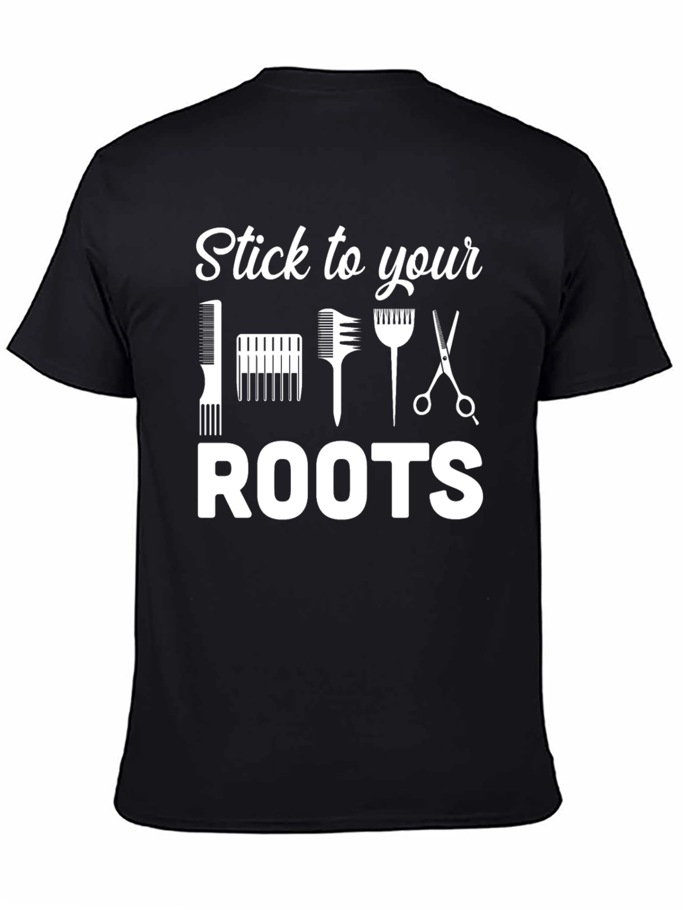 Stick to Your Roots Barber Graphic Tee