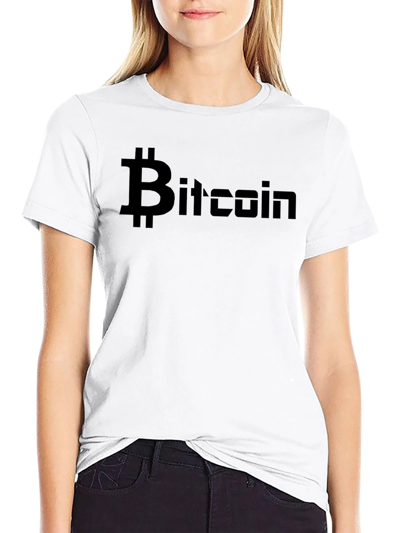 Bitcoin Black Graphic Tee - Crypto T-Shirt