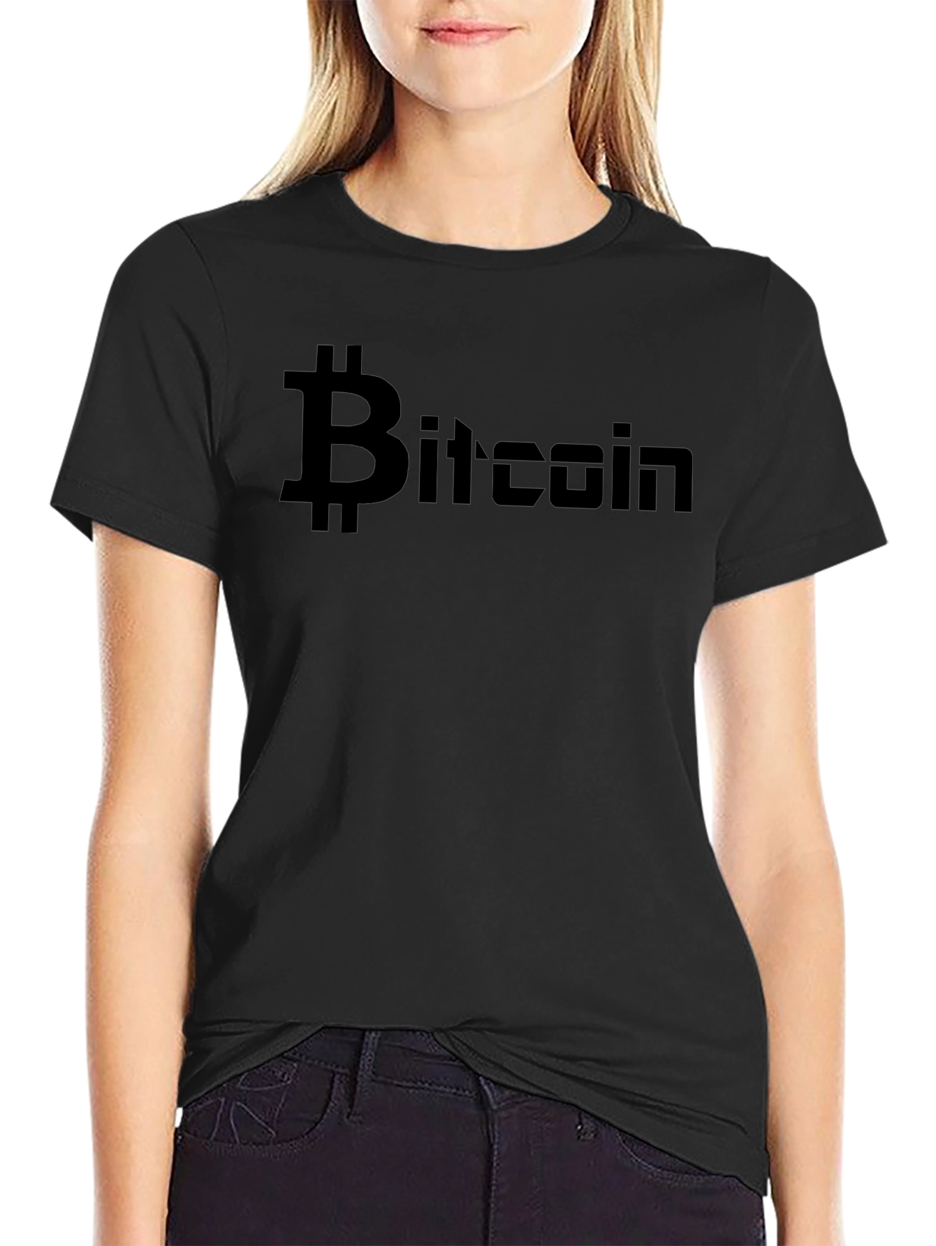 Bitcoin Black Graphic Tee - Crypto T-Shirt