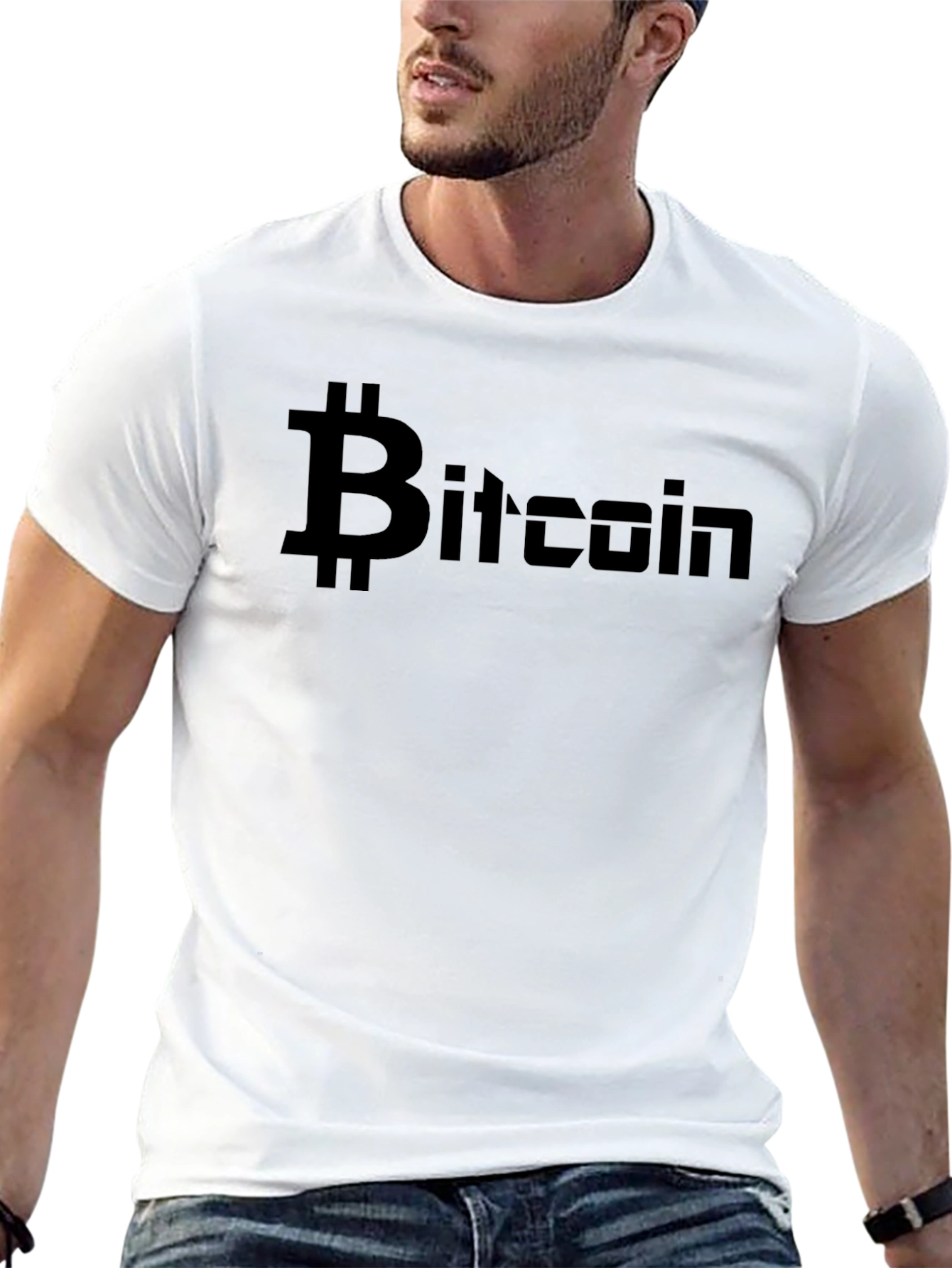 Bitcoin Black Graphic Tee - Crypto T-Shirt