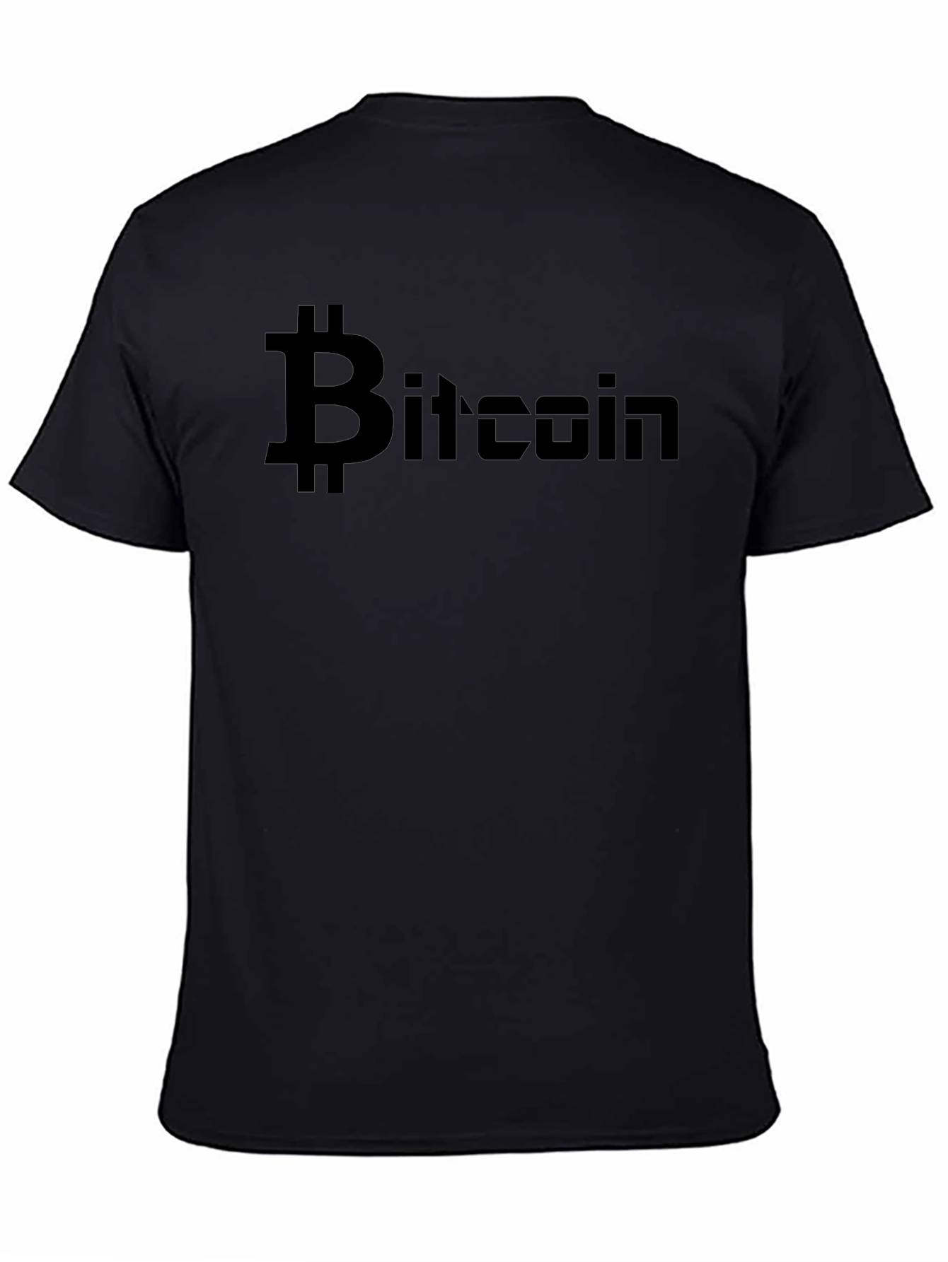 Bitcoin Black Graphic Tee - Crypto T-Shirt
