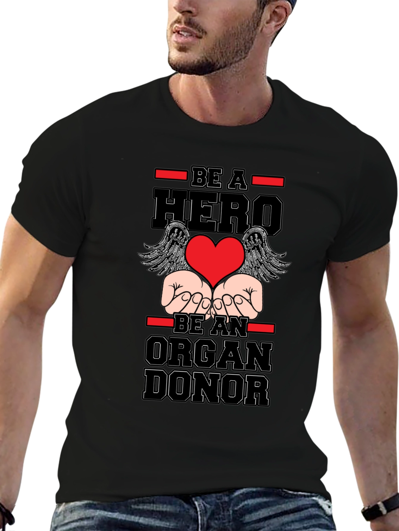 Be A Hero Organ Donor T-Shirt