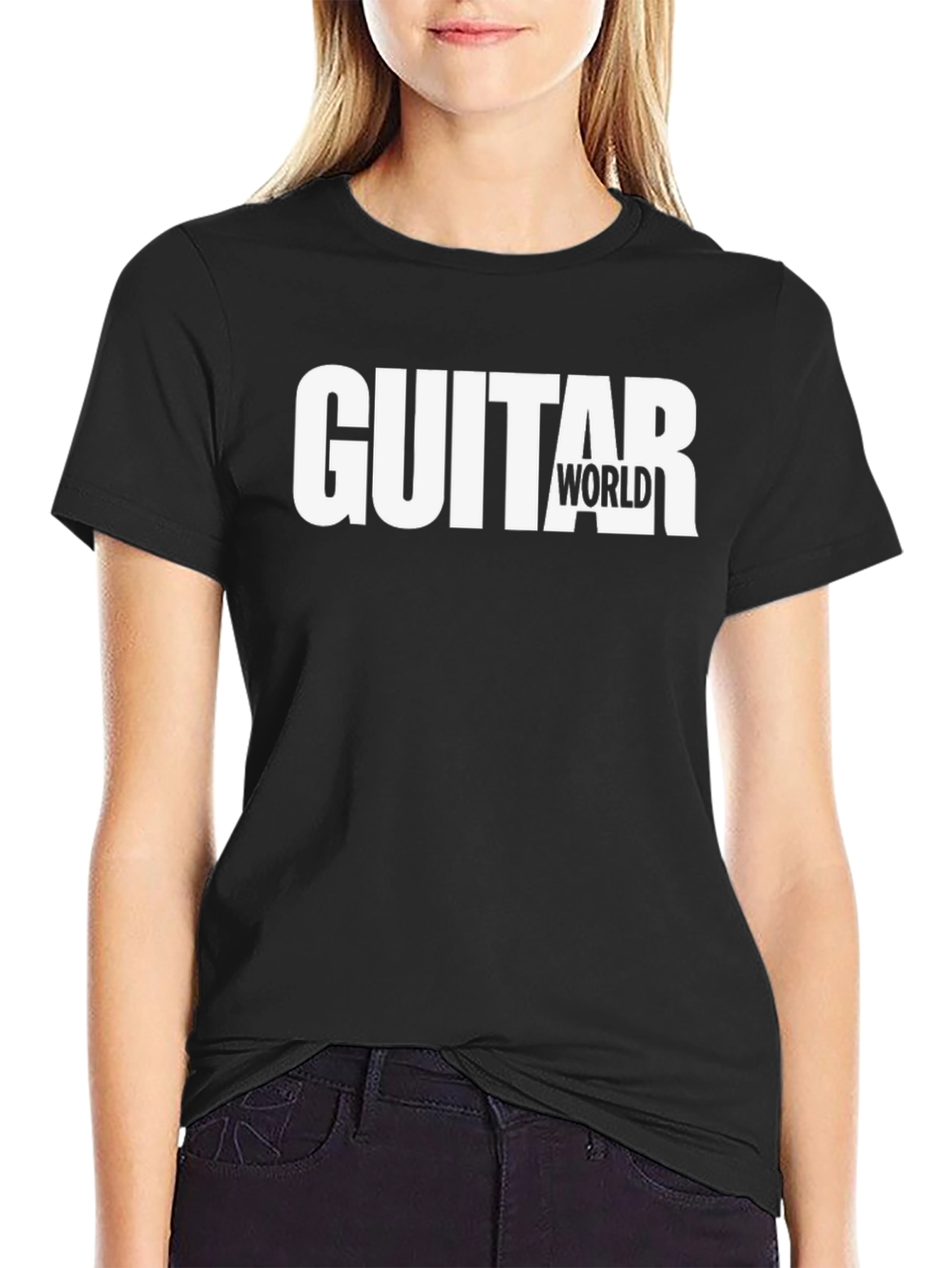 Guitar World T-Shirt - Classic Rock Fan Apparel