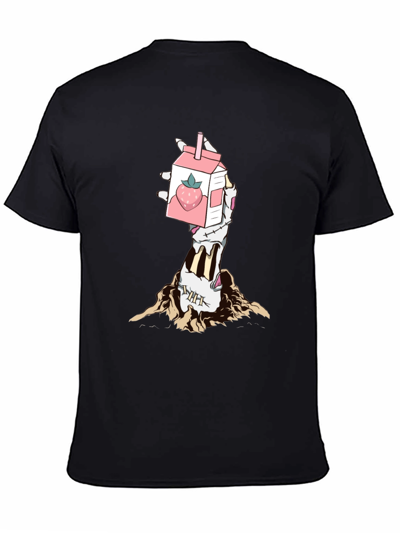 Zombie Hand Strawberry Milk T-Shirt