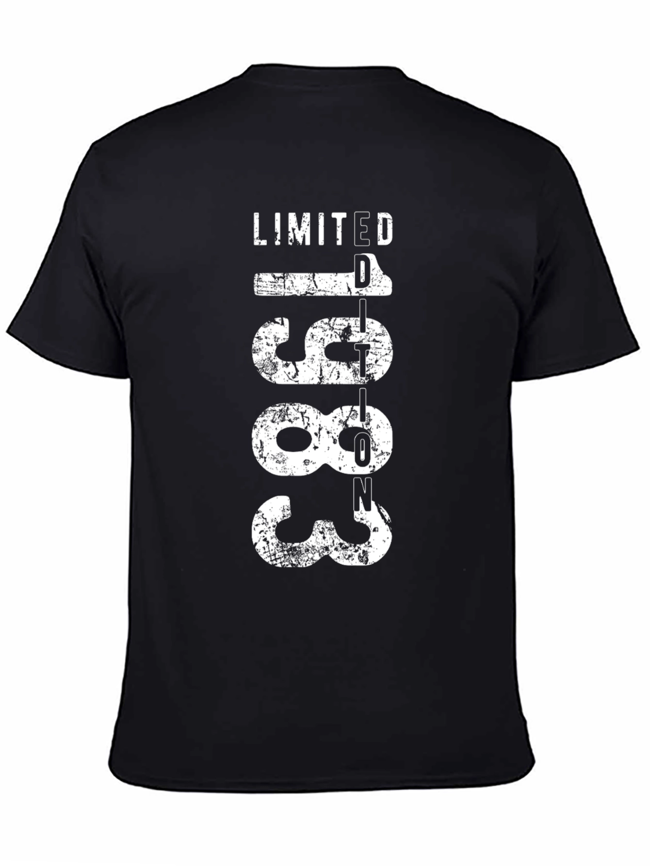 Limited Edition 1983 Graphic Tee - Black