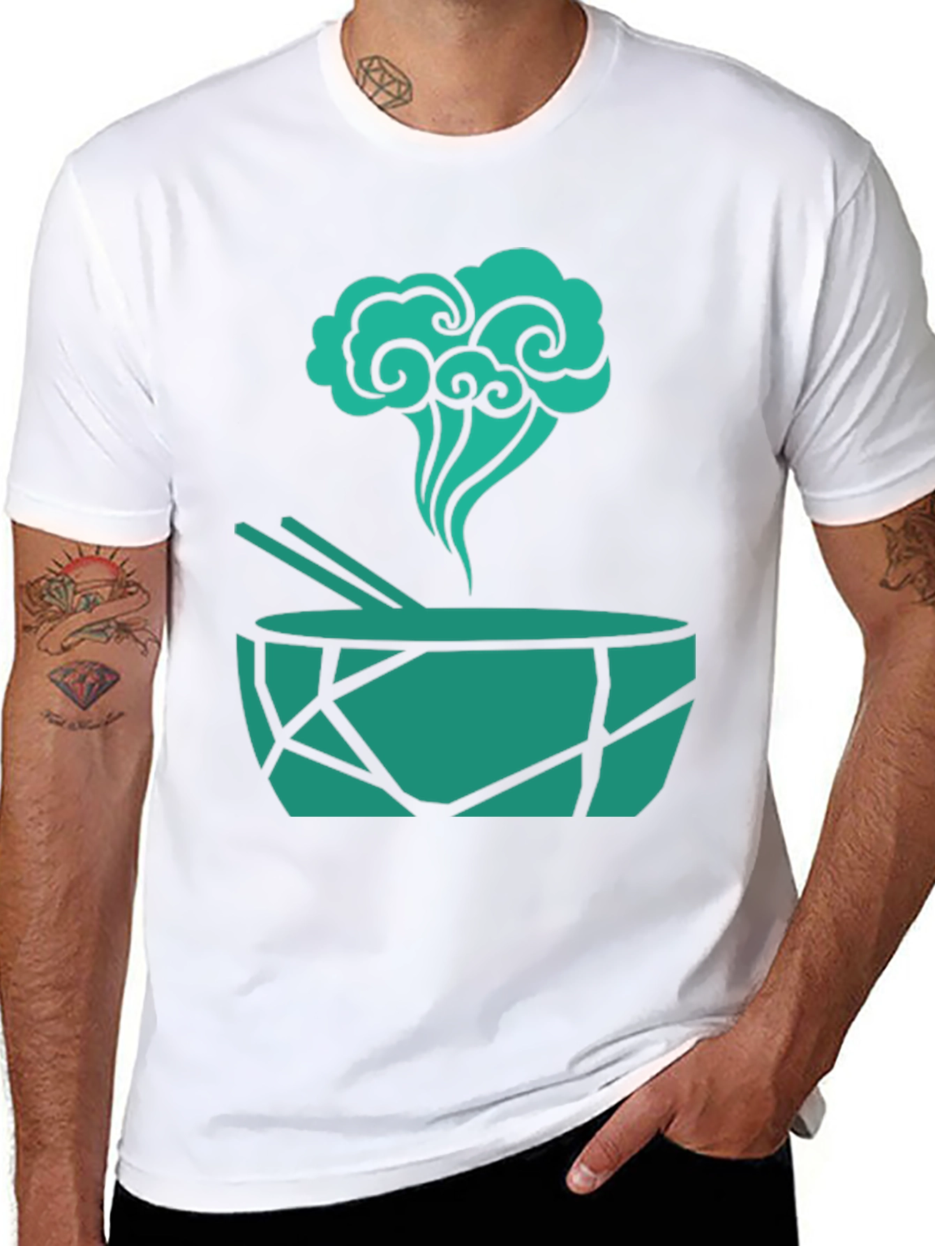 Ramen Bowl Graphic Tee - Stylish Casual Wear