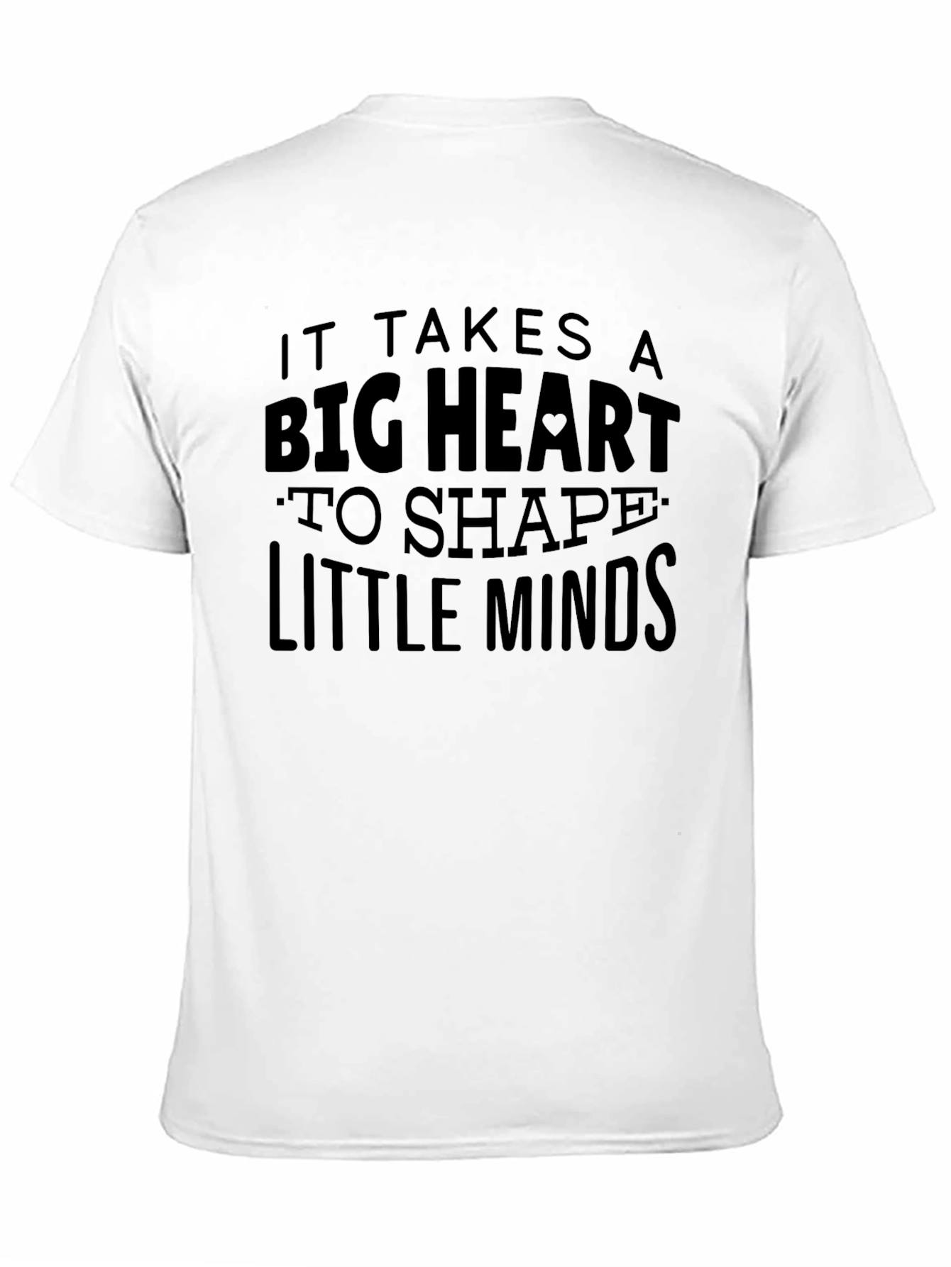 Big Heart Little Minds Teacher Graphic Tee