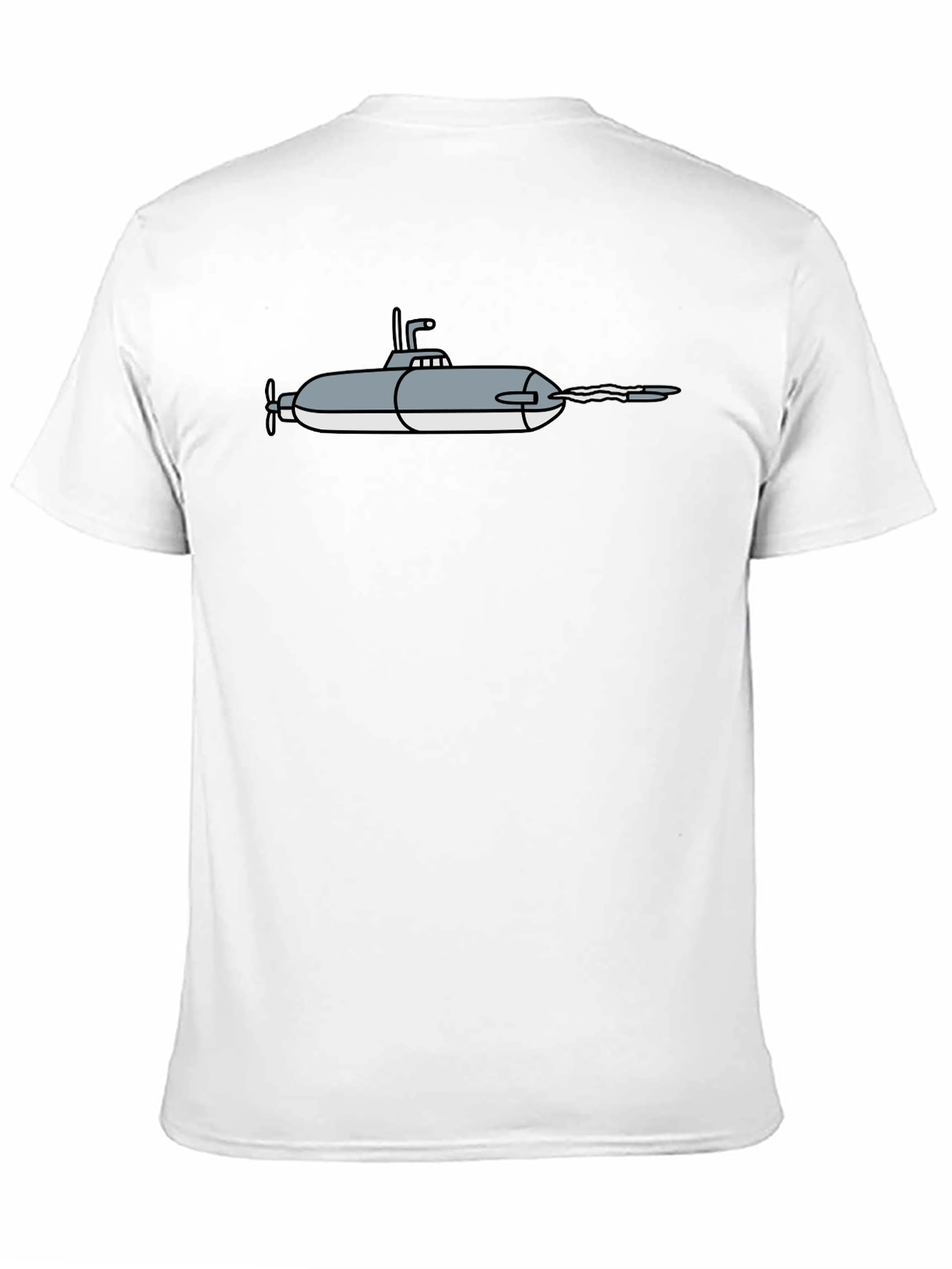 Submarine Graphic Black T-Shirt