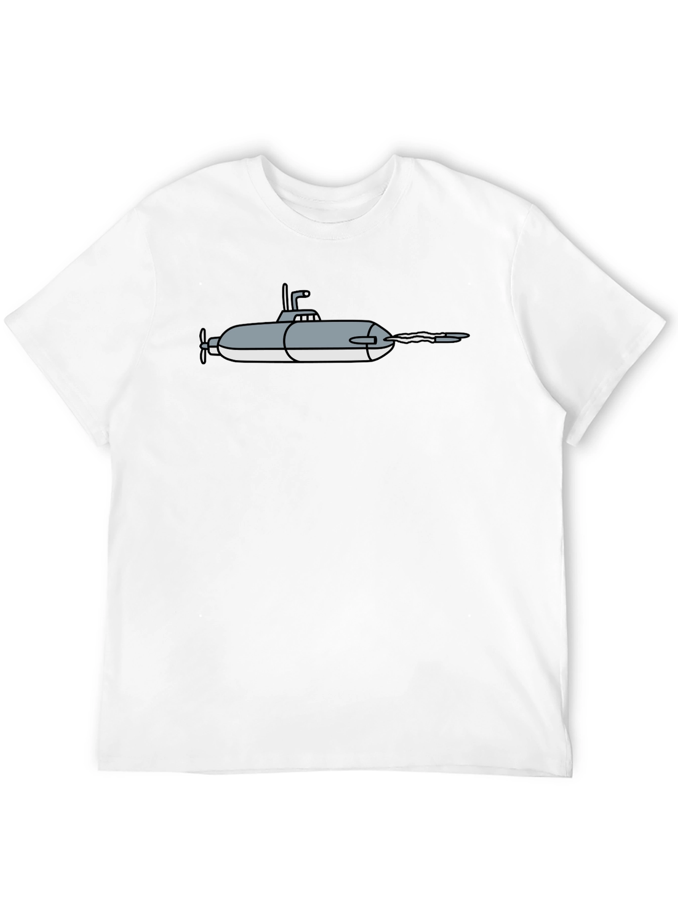 Submarine Graphic Black T-Shirt