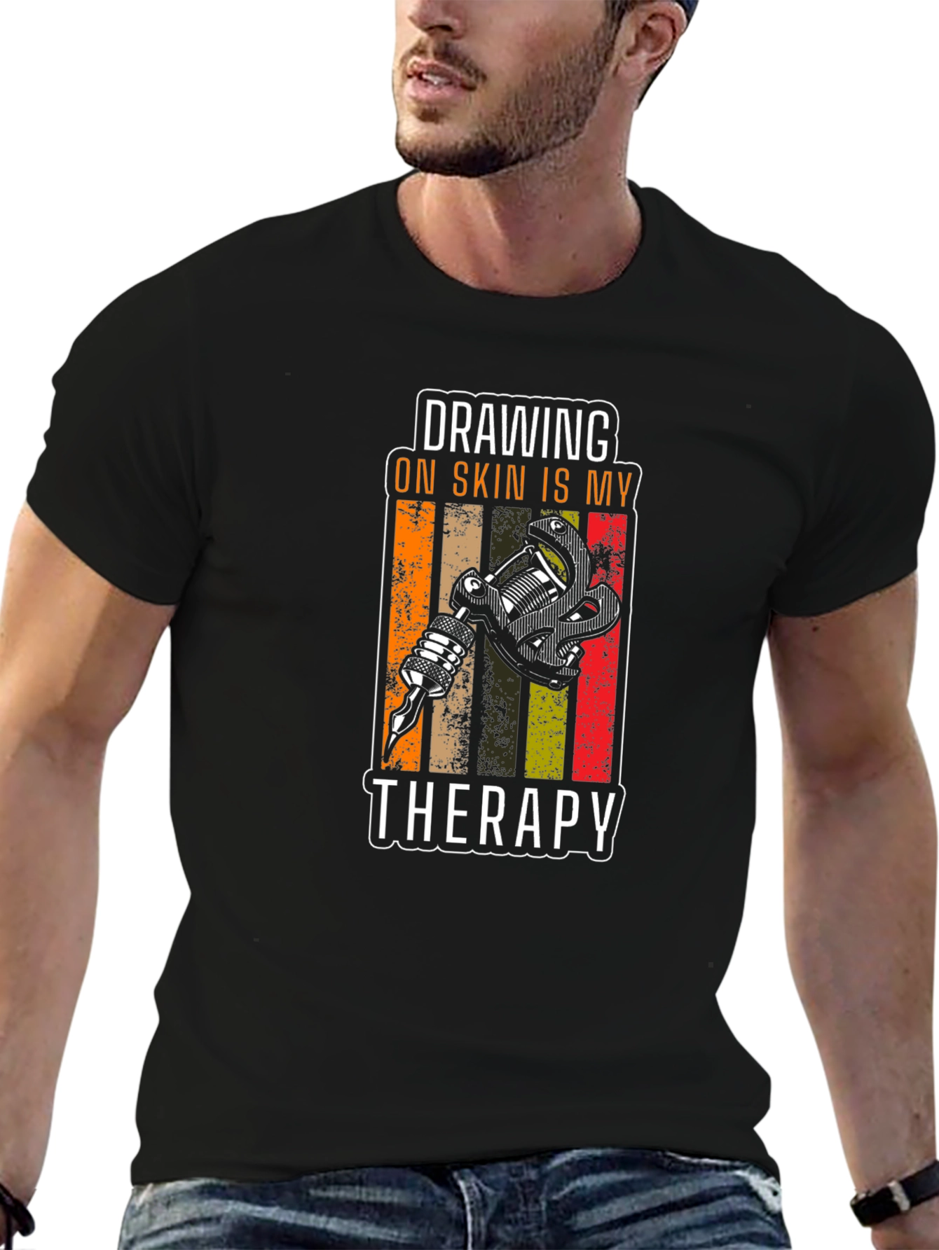 Drawing on Skin is My Therapy T-Shirt