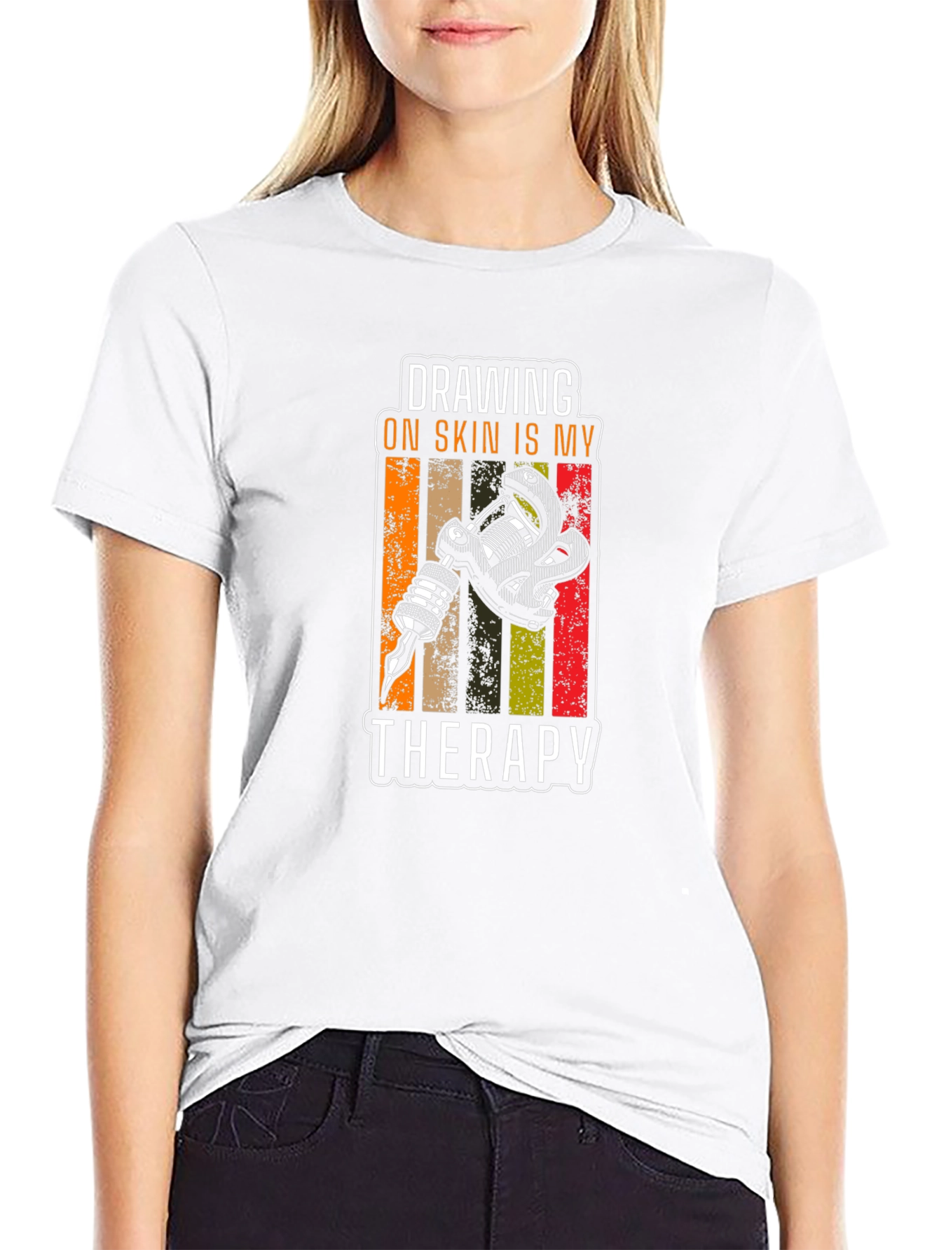 Drawing on Skin is My Therapy T-Shirt