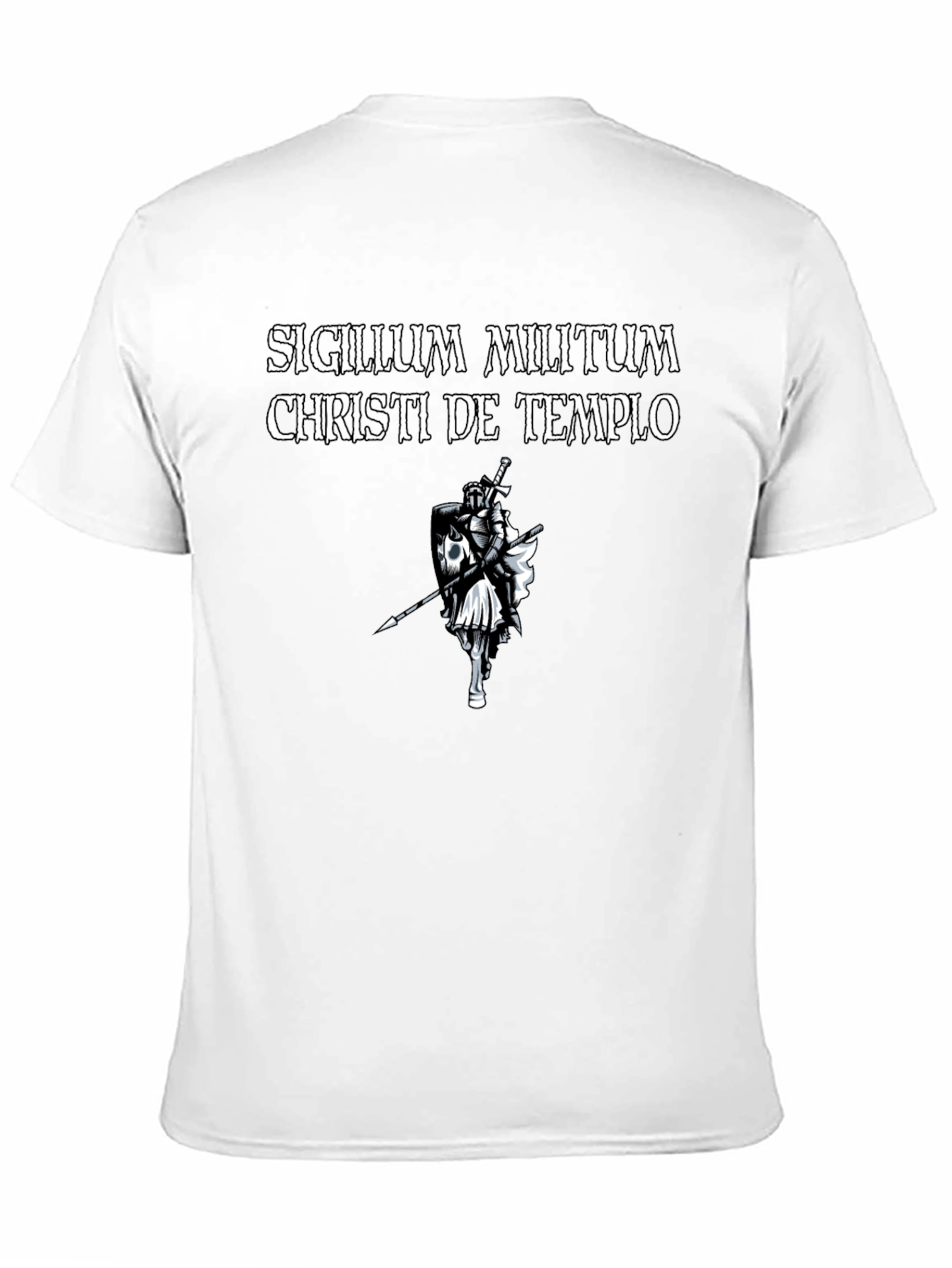 Templar Knight T-Shirt - Sigillum Militum Christi