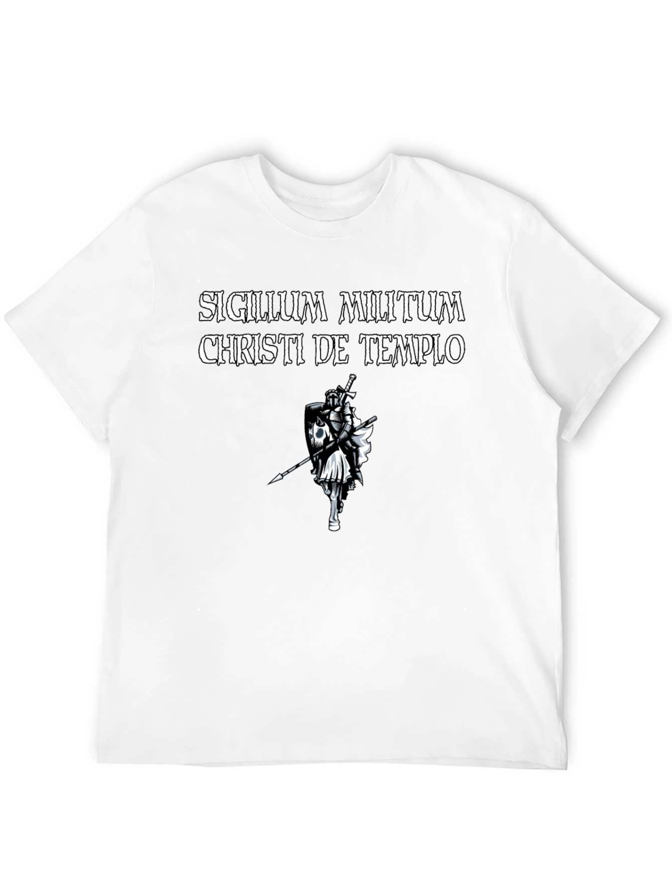 Templar Knight T-Shirt - Sigillum Militum Christi