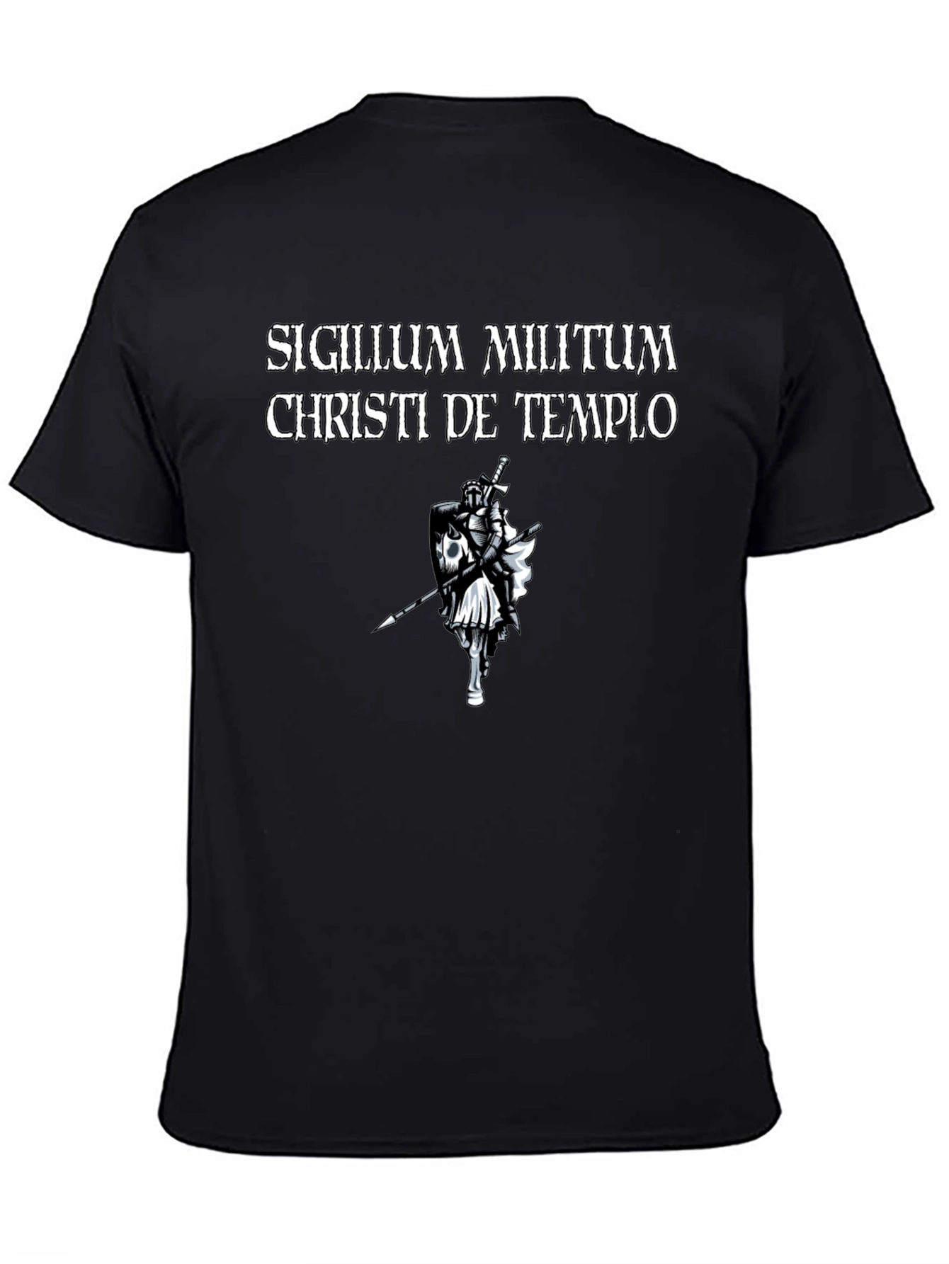 Templar Knight T-Shirt - Sigillum Militum Christi
