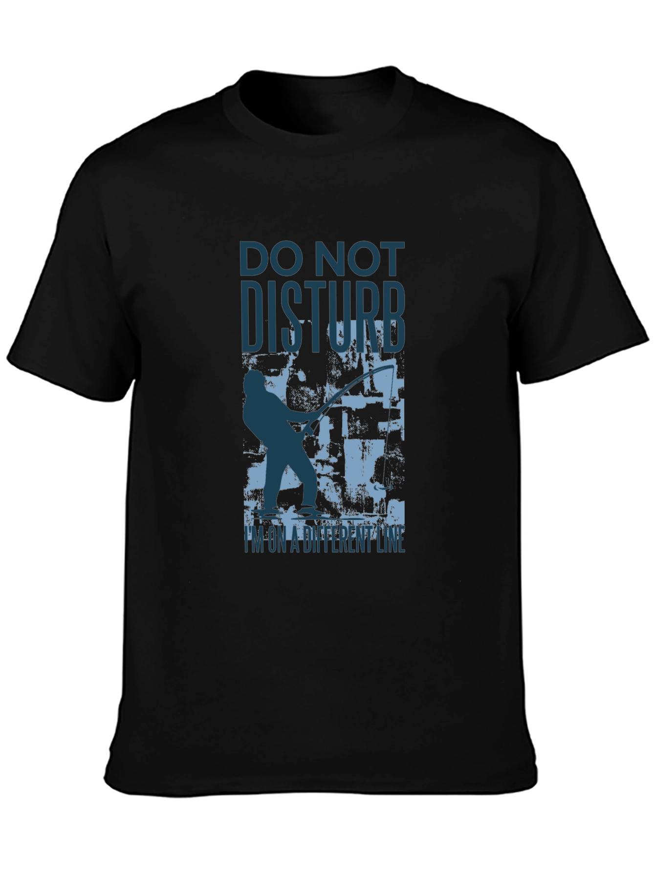 Do Not Disturb Angler T-Shirt Fishing Humor Tee