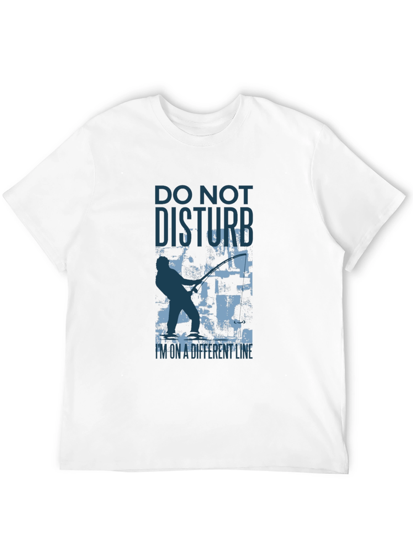 Do Not Disturb Angler T-Shirt Fishing Humor Tee