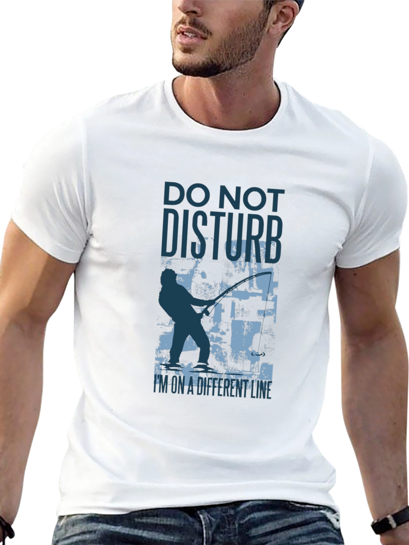 Do Not Disturb Angler T-Shirt Fishing Humor Tee