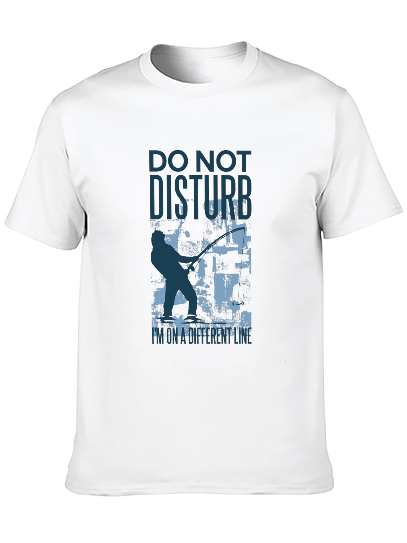 Do Not Disturb Angler T-Shirt Fishing Humor Tee