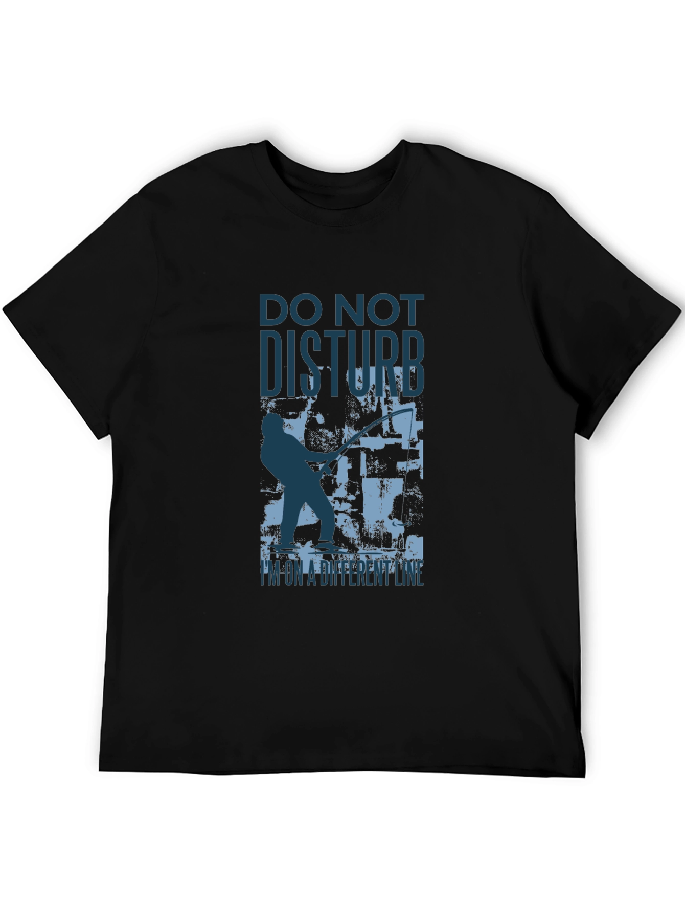 Do Not Disturb Angler T-Shirt Fishing Humor Tee