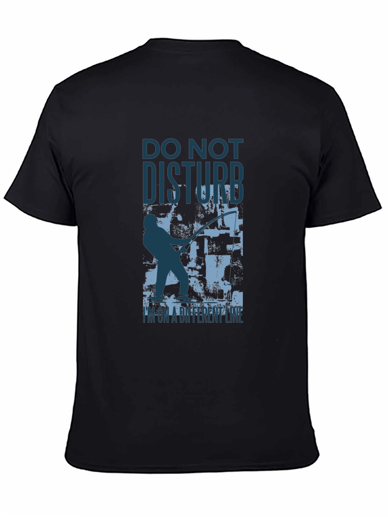 Do Not Disturb Angler T-Shirt Fishing Humor Tee