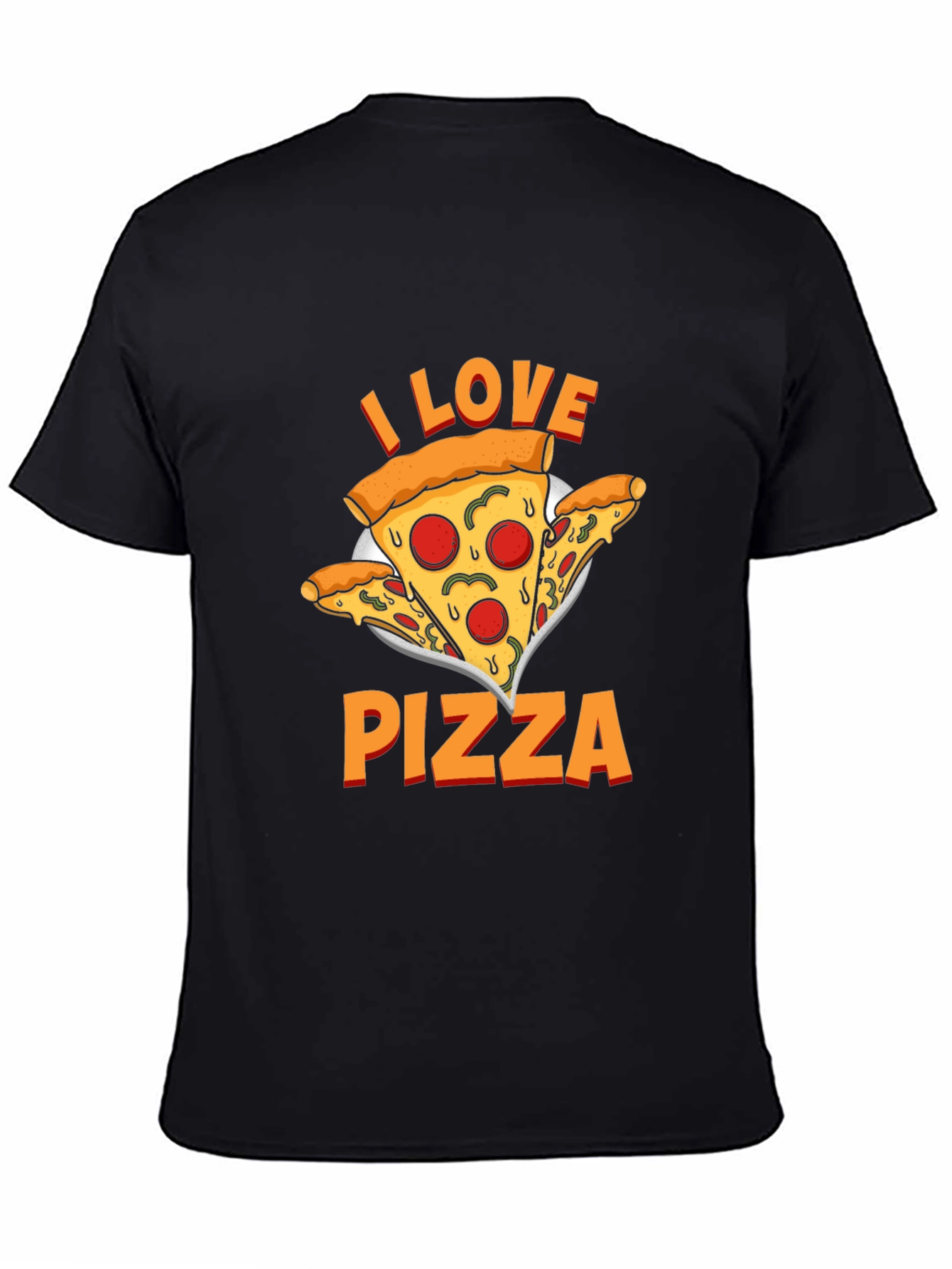 I Love Pizza Graphic Tee - Comfort Fit
