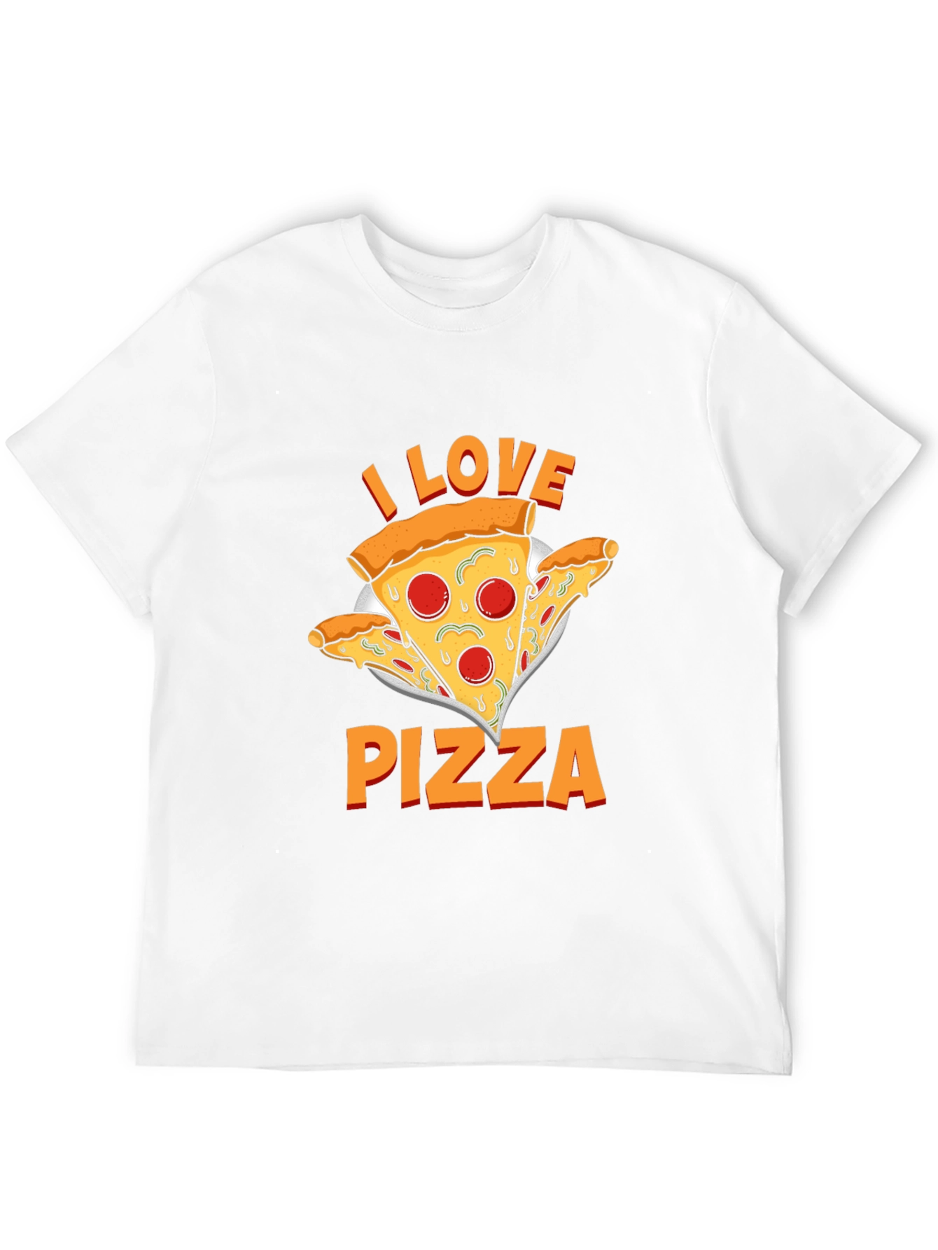 I Love Pizza Graphic Tee - Comfort Fit