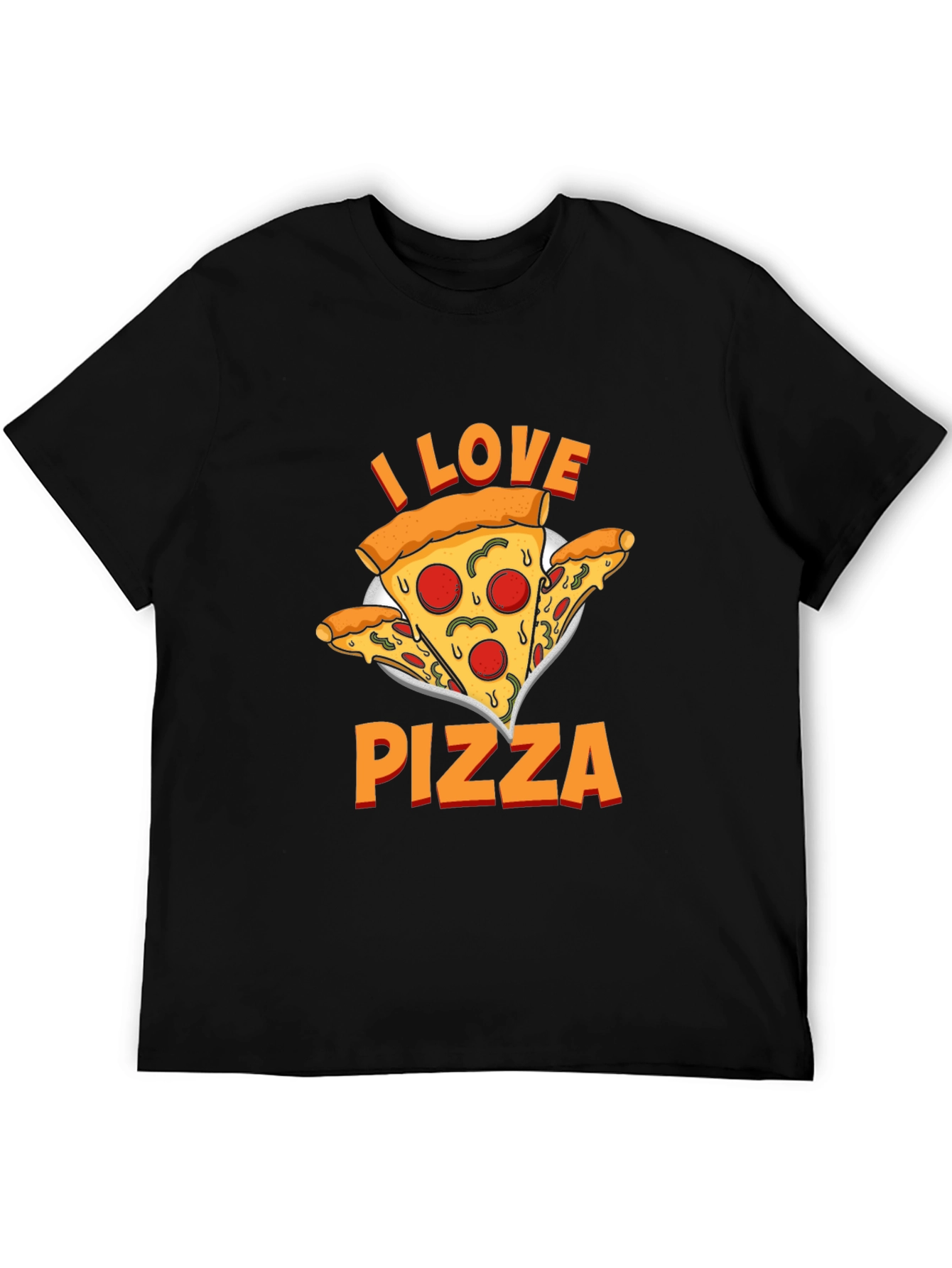 I Love Pizza Graphic Tee - Comfort Fit