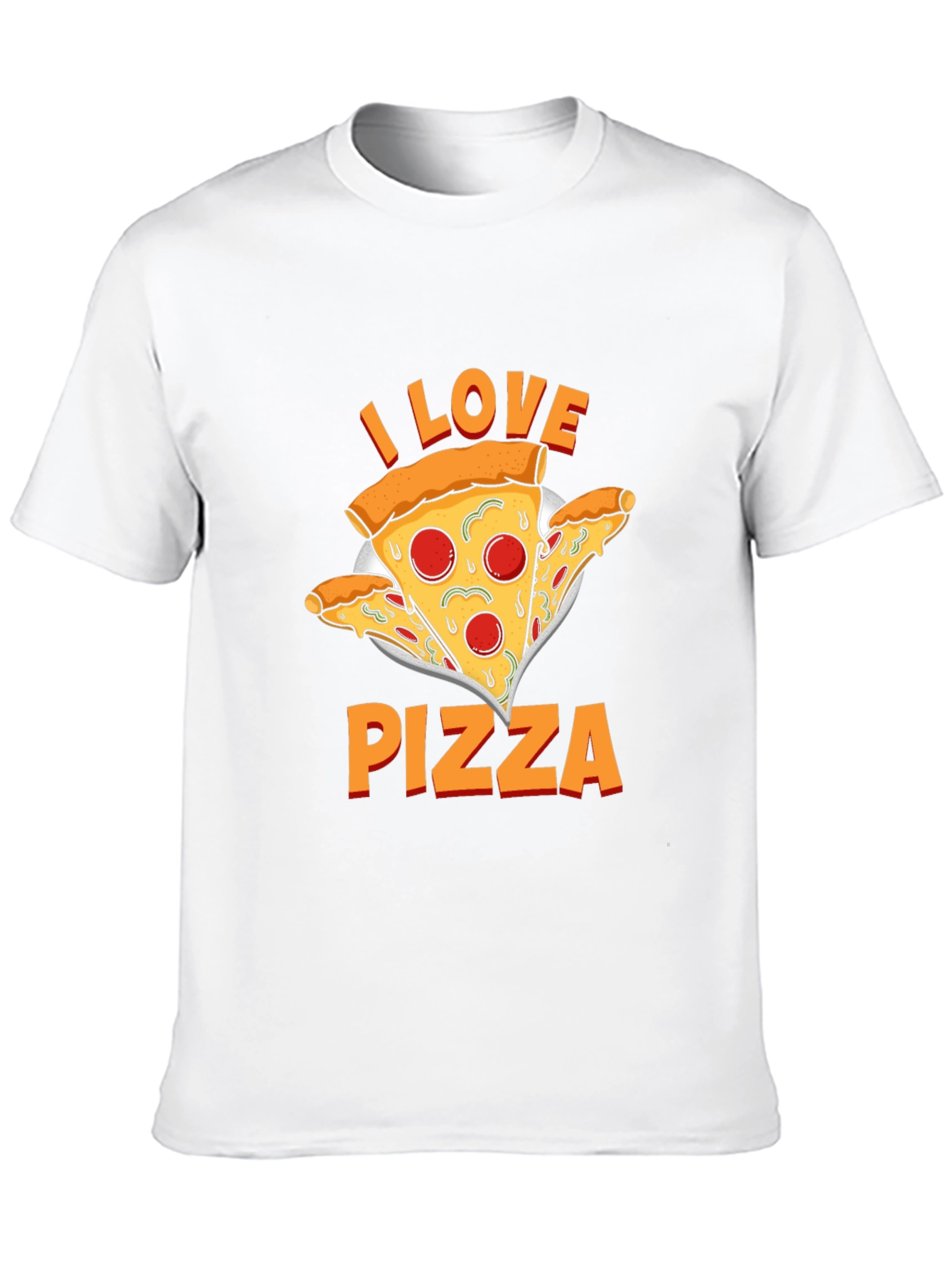 I Love Pizza Graphic Tee - Comfort Fit