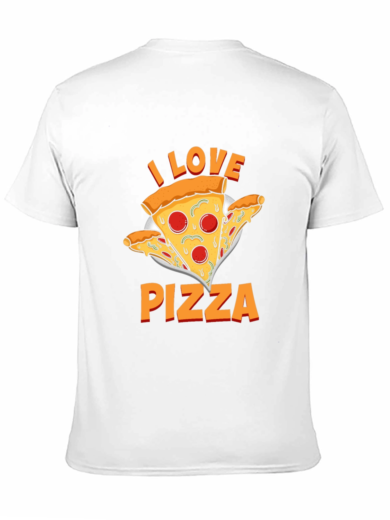 I Love Pizza Graphic Tee - Comfort Fit