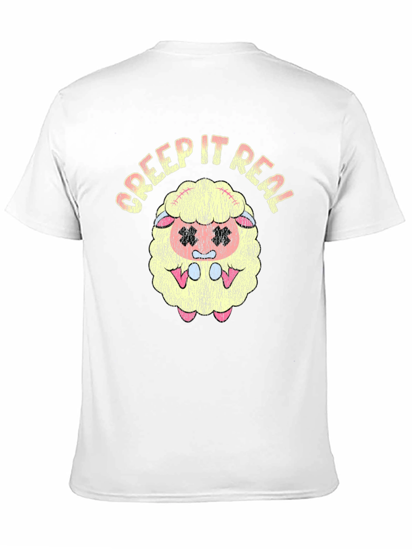 Creep It Real Sheep Black T-Shirt