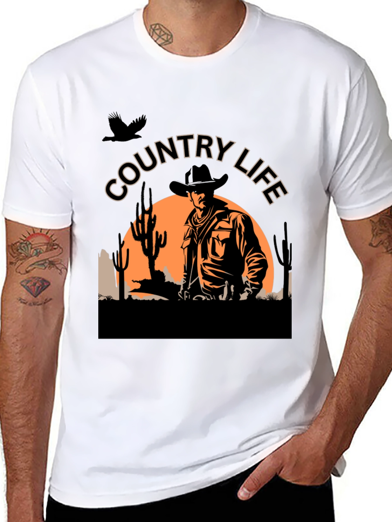 Country Life Cowboy T-Shirt