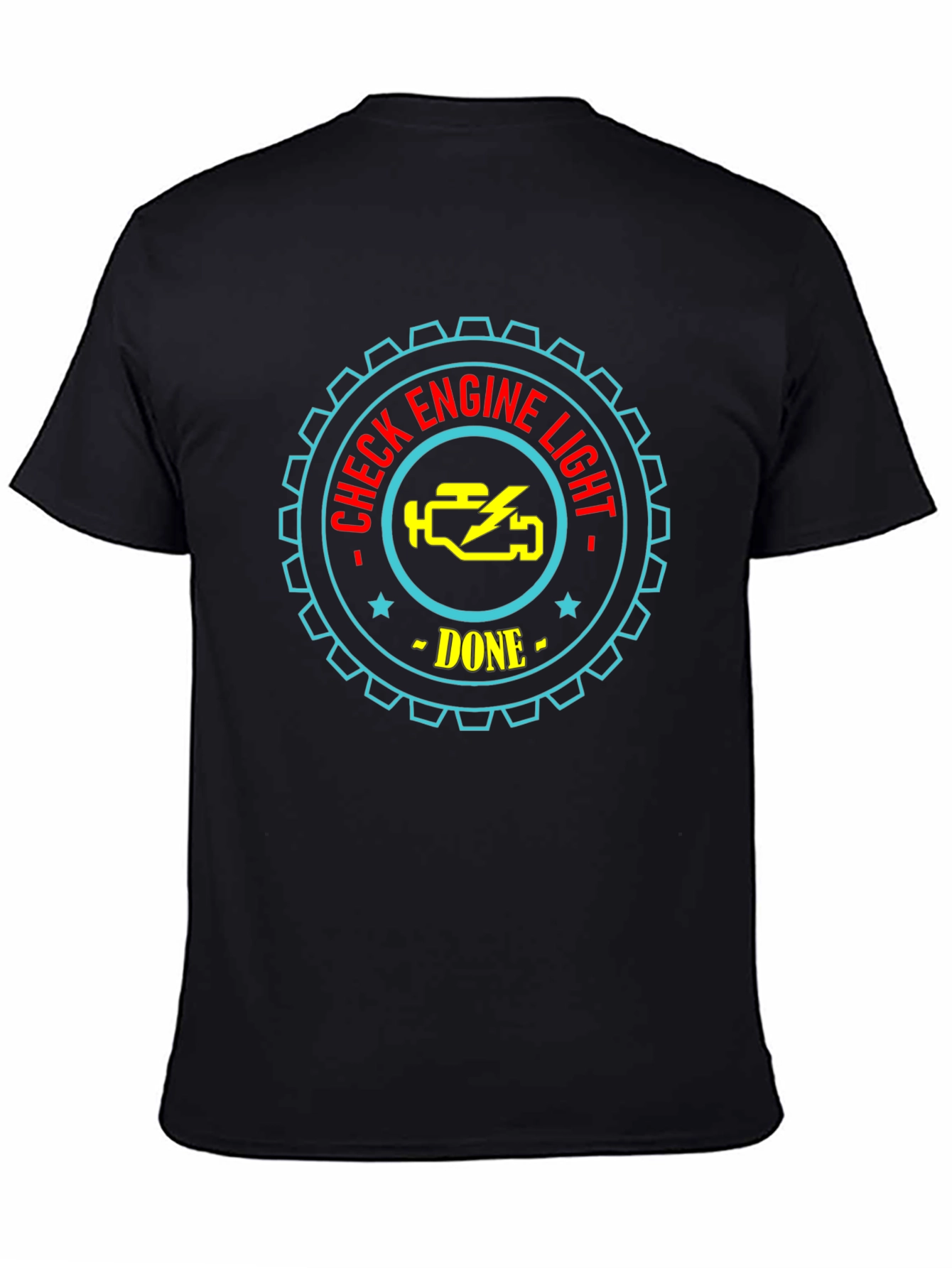Check Engine Light Done Graphic T-Shirt