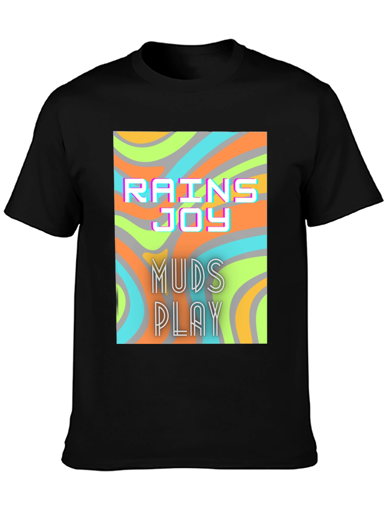 Rains Joy Mud Play Graphic Tee