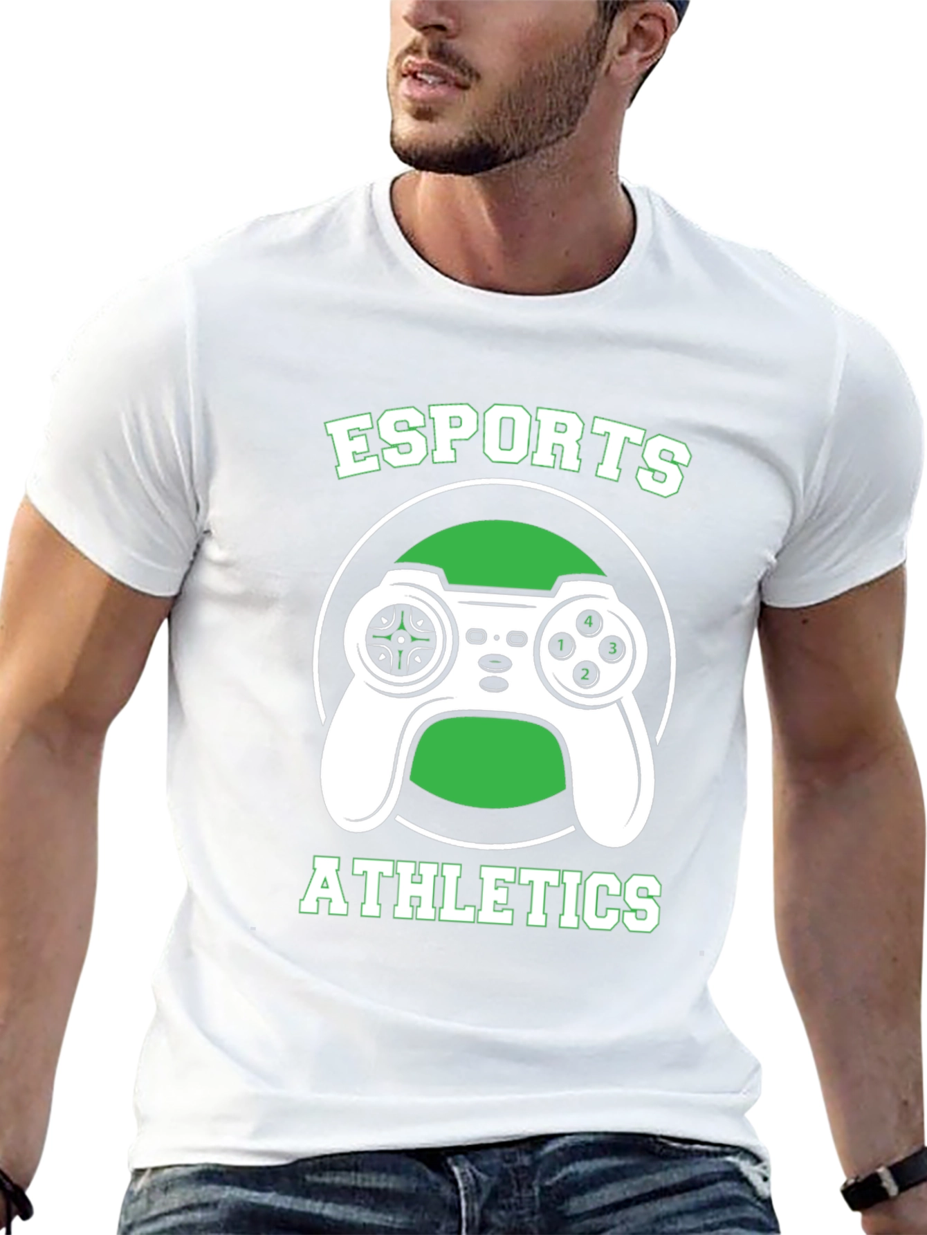 Esports Athletics Graphic T-Shirt - Gamer Style Tee