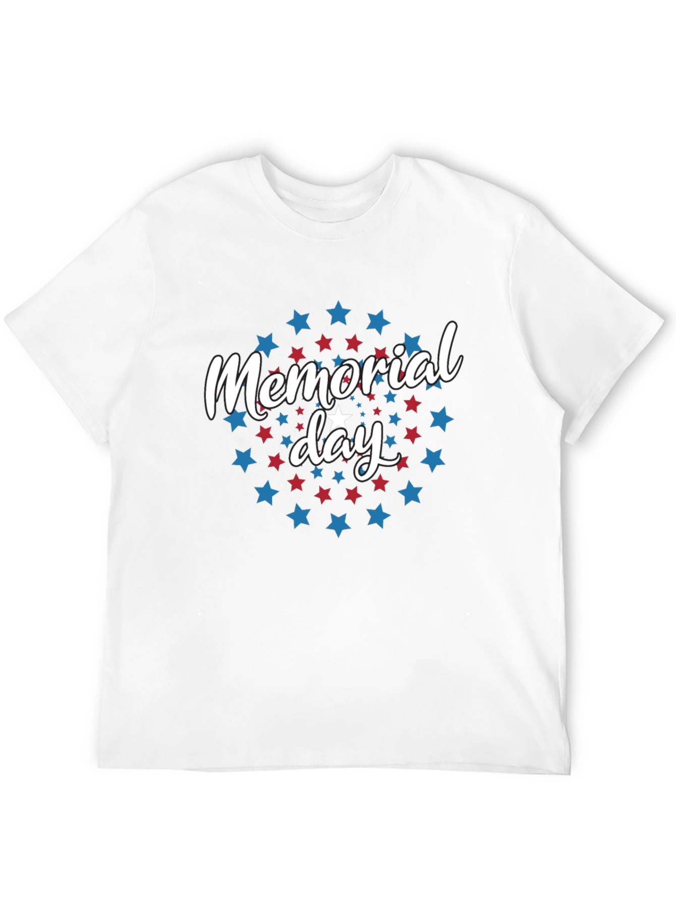 Memorial Day T-Shirt - Stars and Stripes