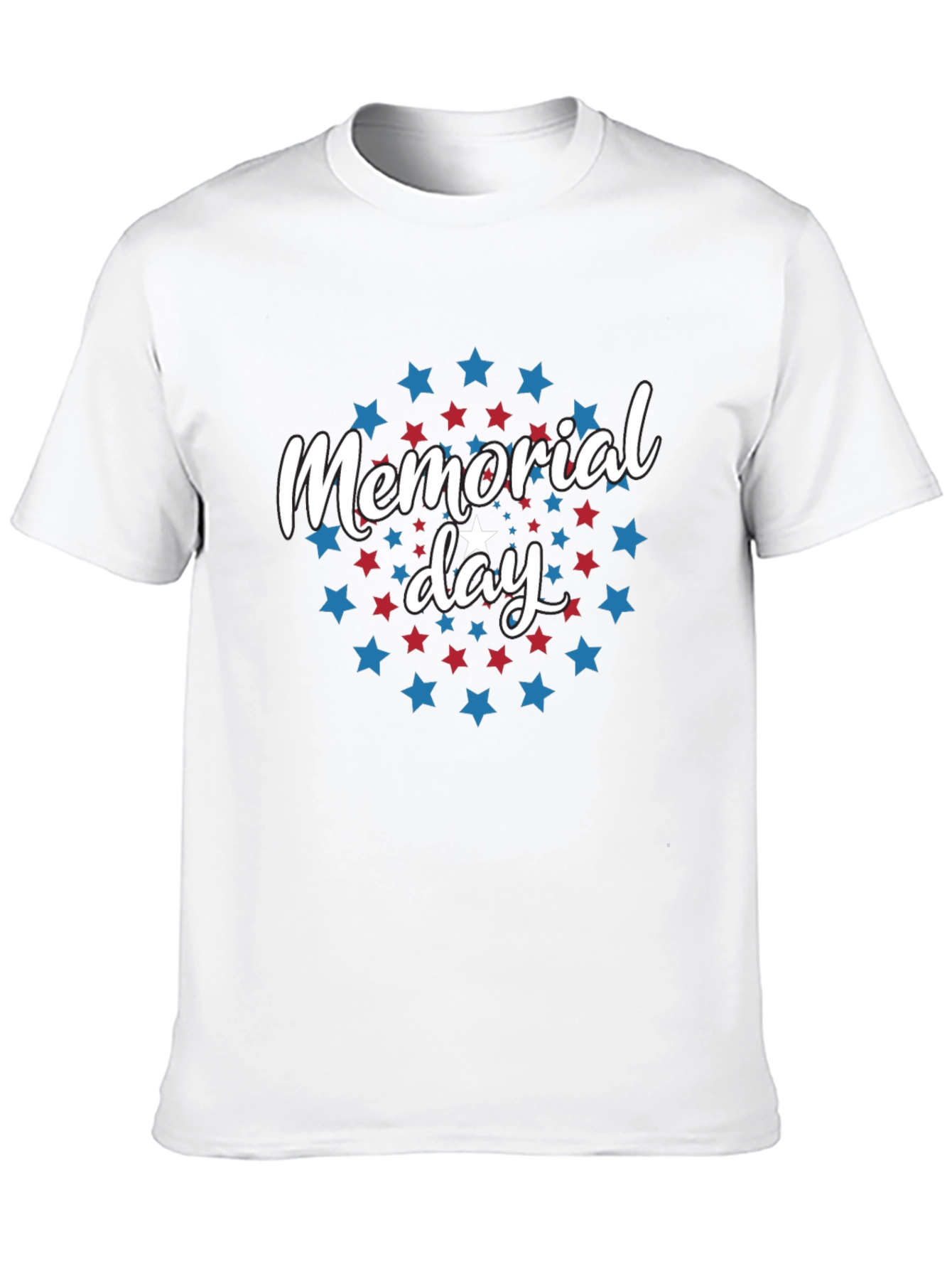Memorial Day T-Shirt - Stars and Stripes