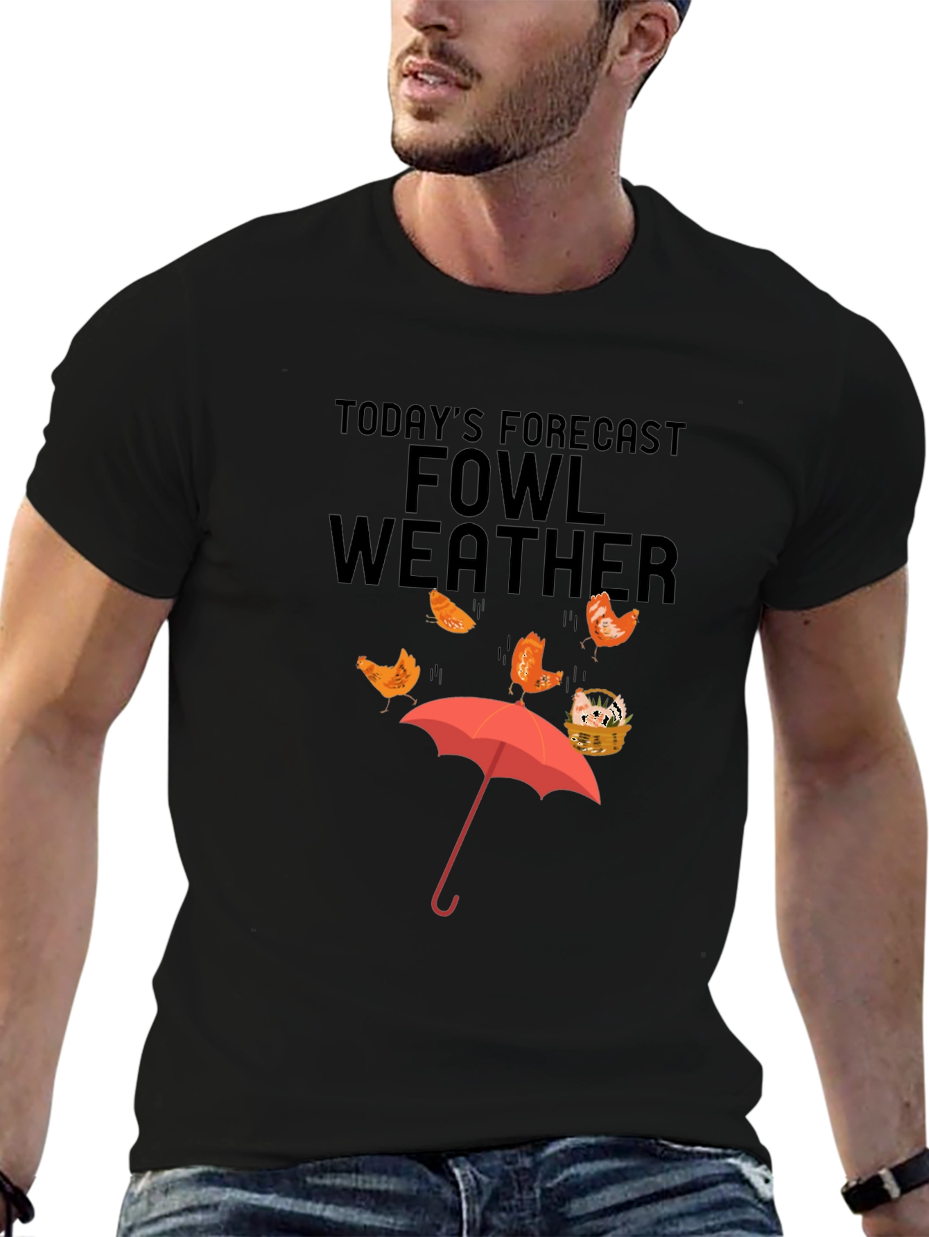 Fowl Weather Graphic T-Shirt