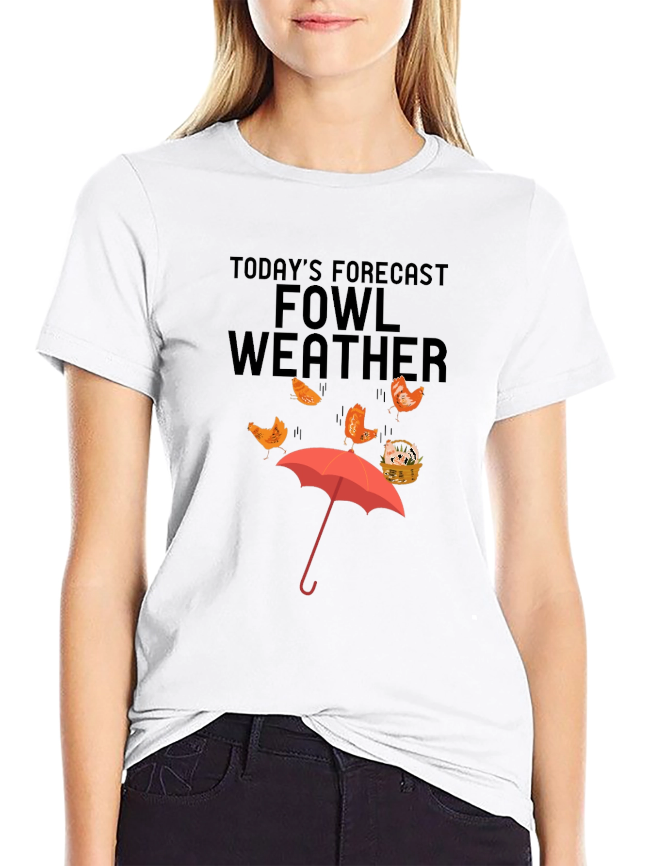 Fowl Weather Graphic T-Shirt