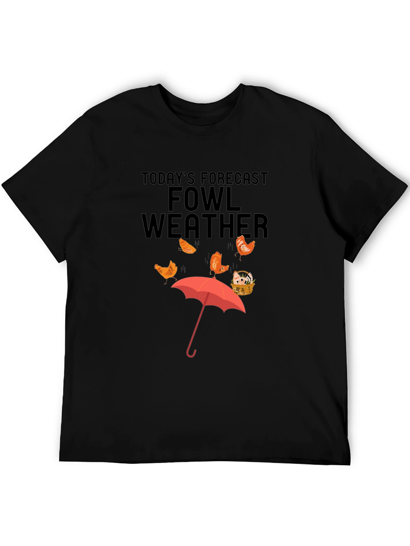 Fowl Weather Graphic T-Shirt