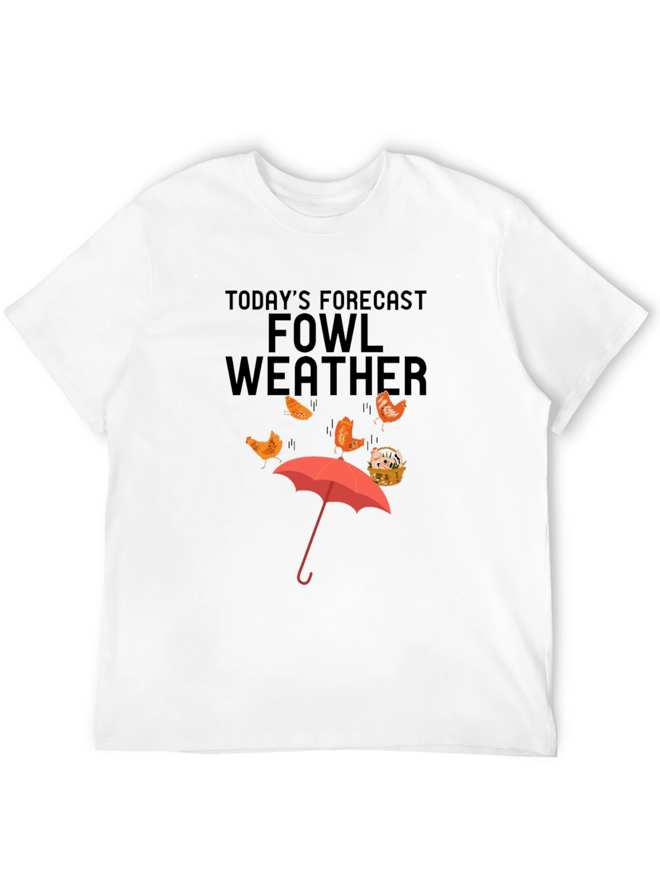 Fowl Weather Graphic T-Shirt