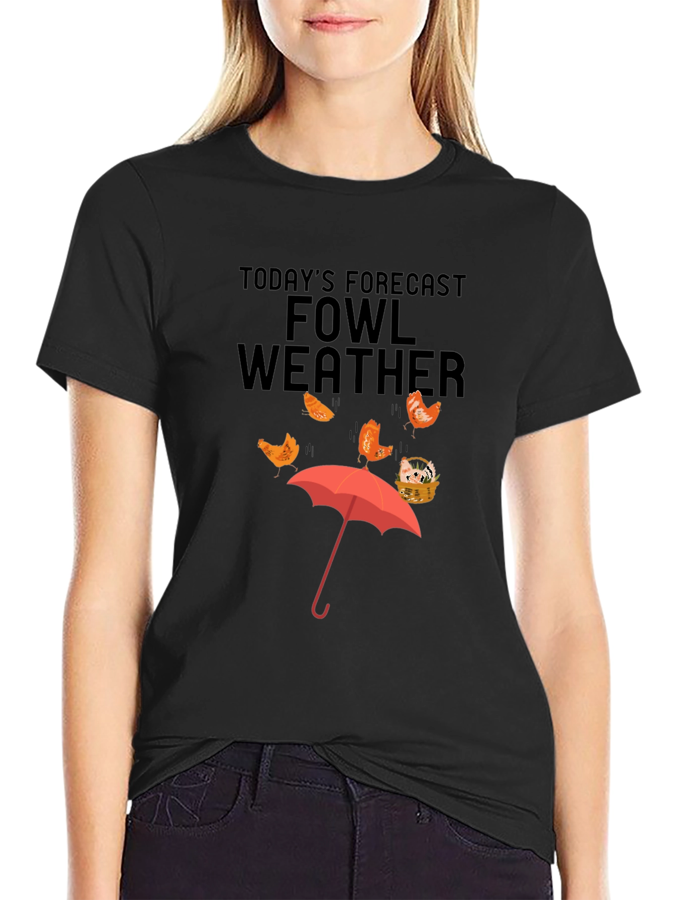 Fowl Weather Graphic T-Shirt