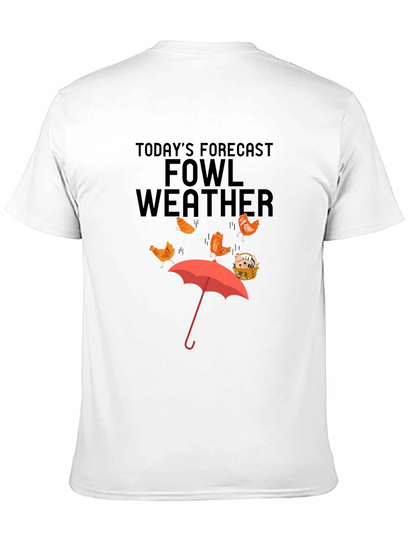 Fowl Weather Graphic T-Shirt