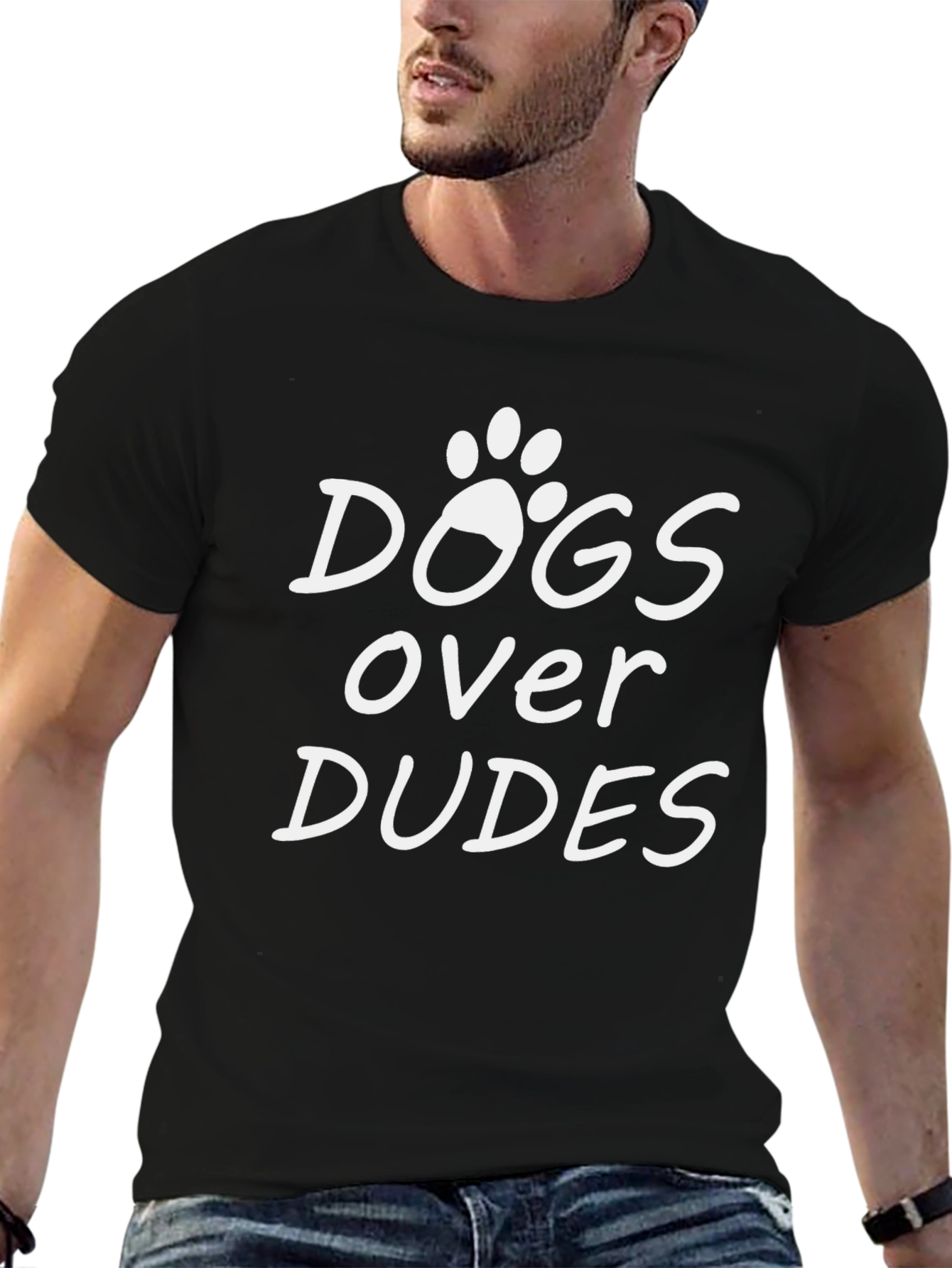 Dogs Over Dudes Graphic Tee