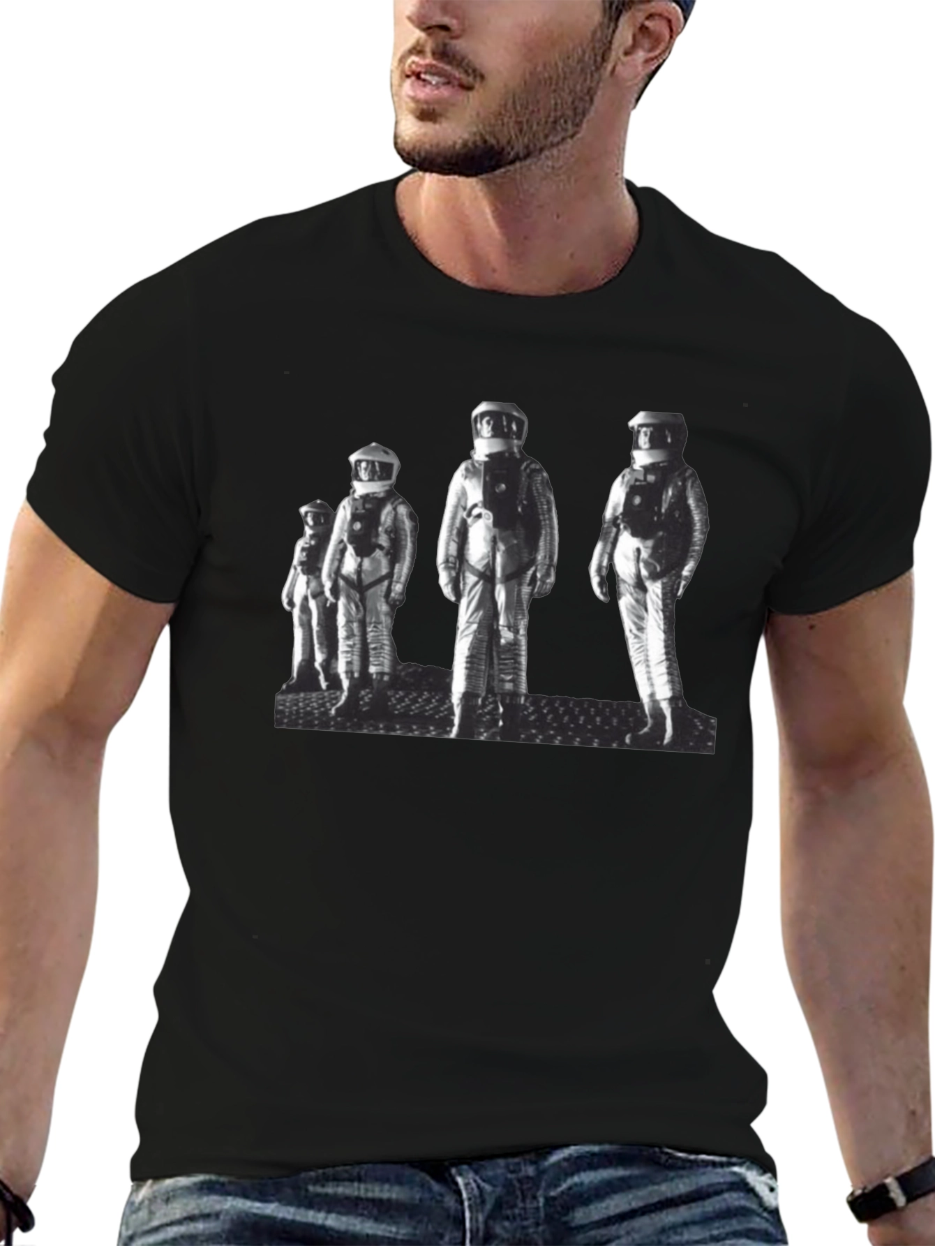 2001: A Space Odyssey Black T-Shirt
