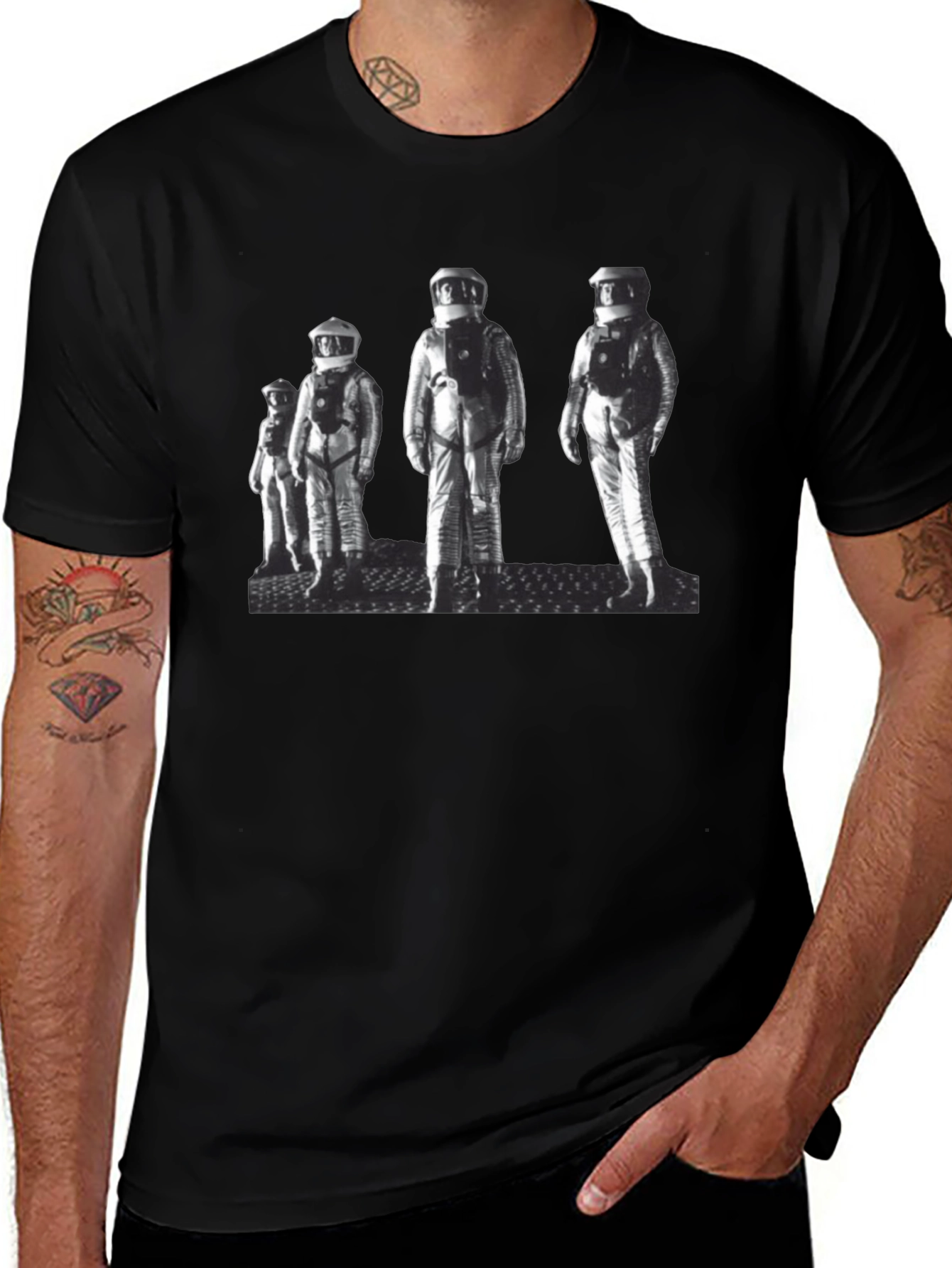 2001: A Space Odyssey Black T-Shirt