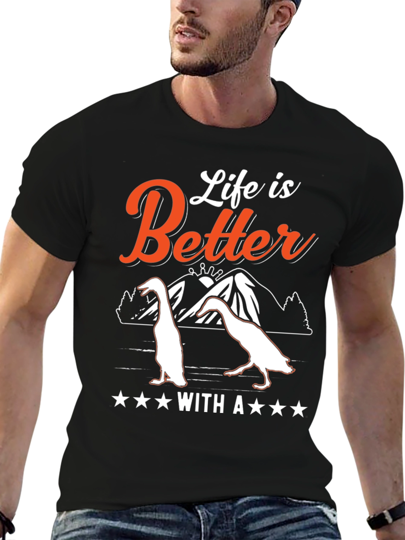 Life is Better With Ducks Graphic Tee