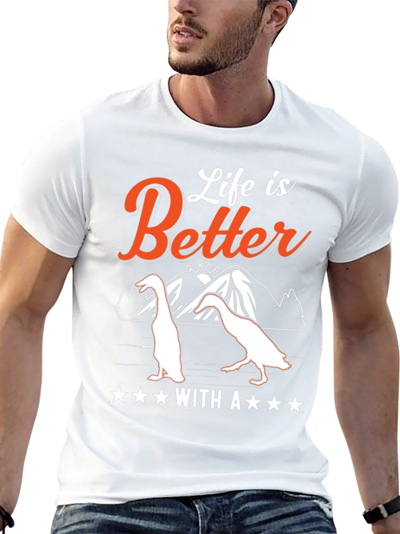 Life is Better With Ducks Graphic Tee