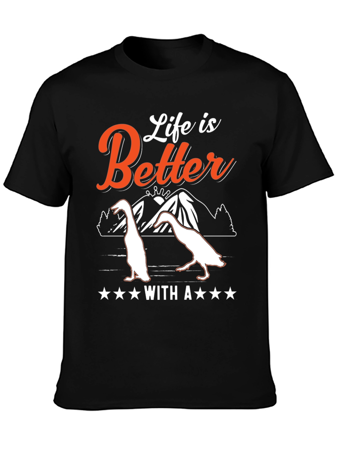 Life is Better With Ducks Graphic Tee
