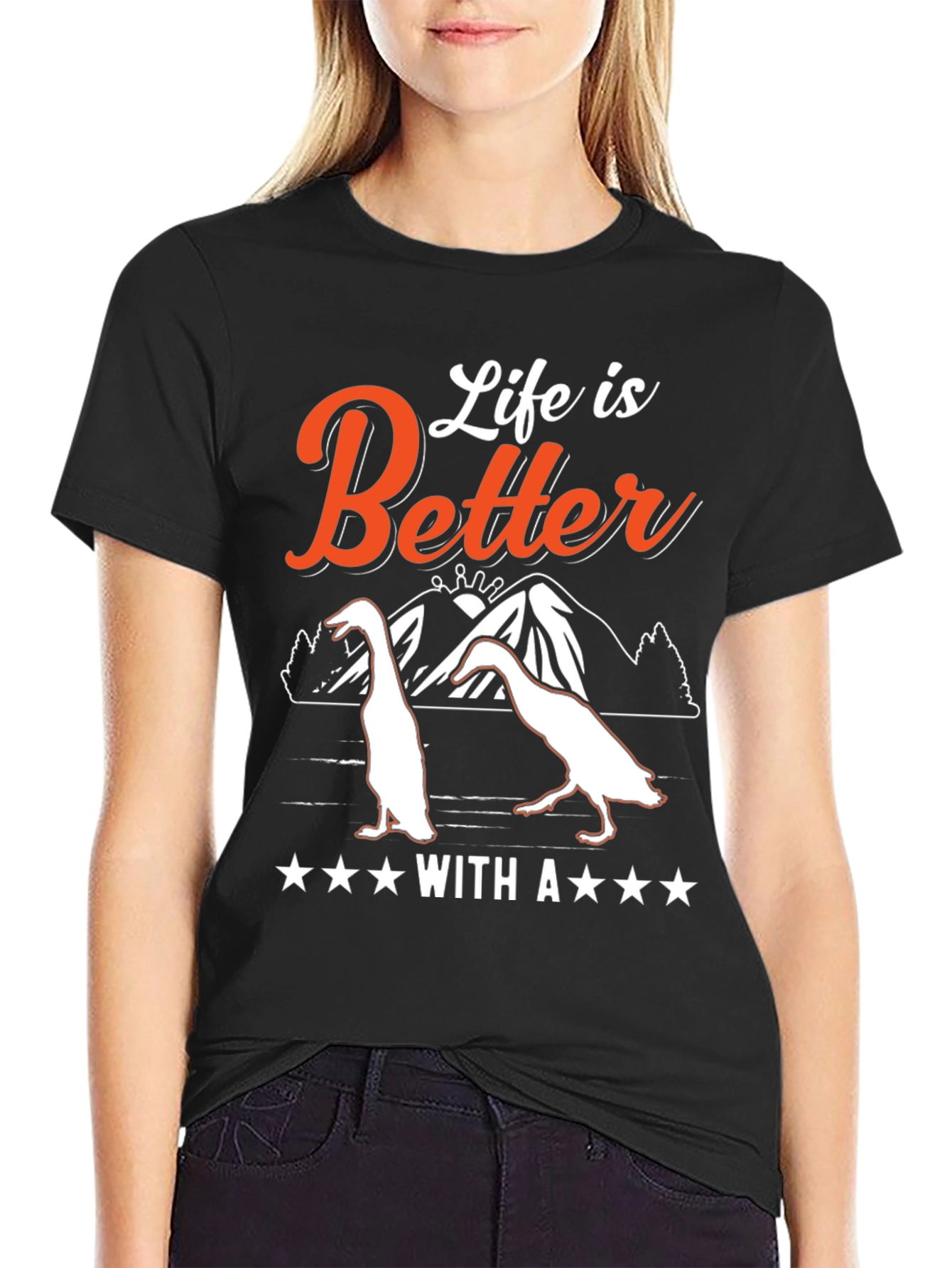 Life is Better With Ducks Graphic Tee